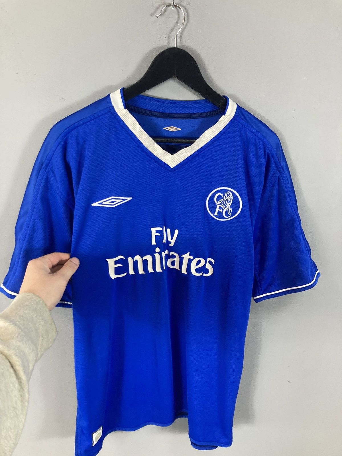 Chelsea Soccer CHELSEA 2003/04 FOOTBALL SHIRT SOCCER JERSEY UMBRO Size US M / EU 48-50 / 2 - 2 Thumbnail