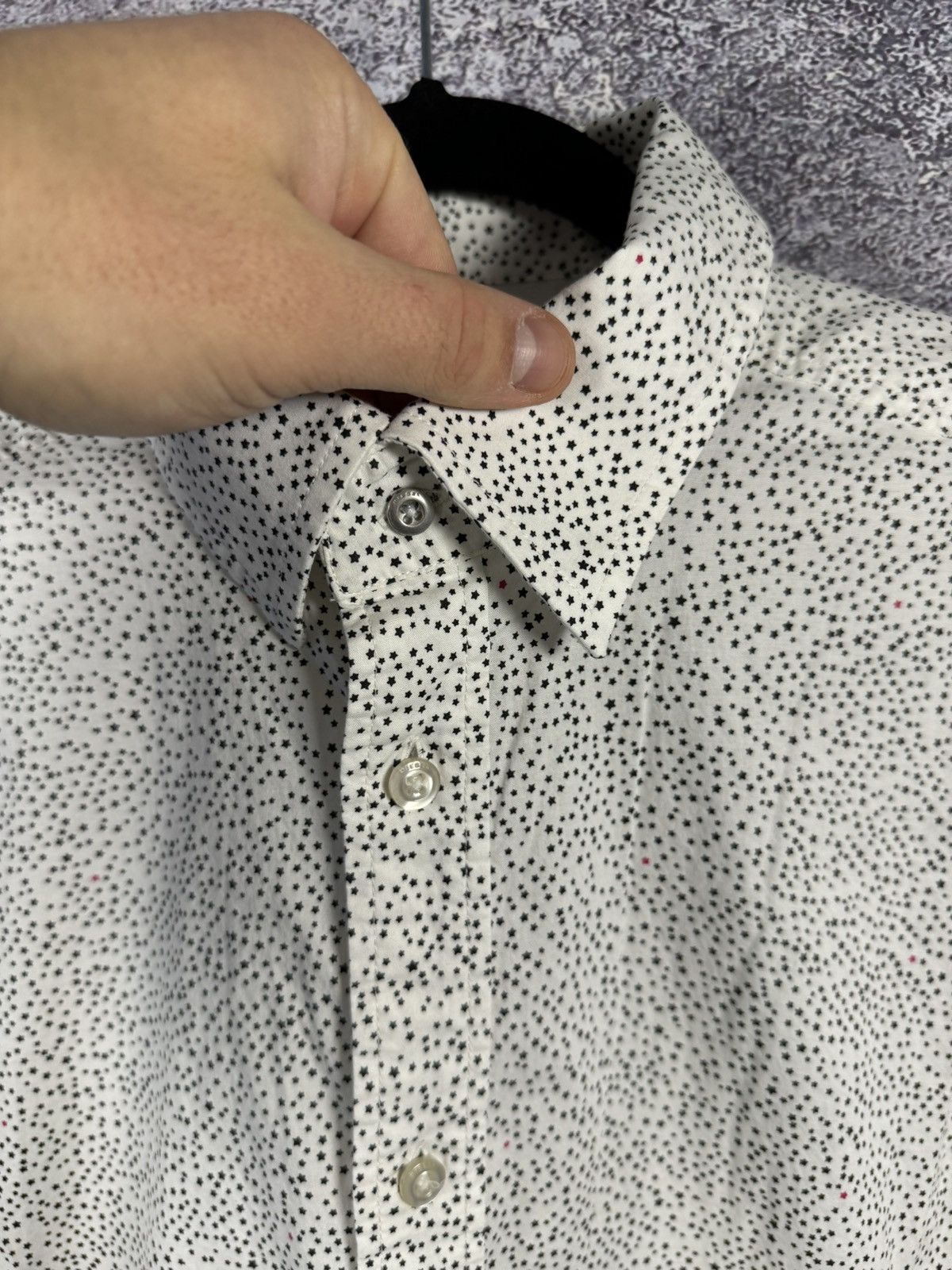 Diesel × Vintage Diesel Star Printer Shortsleeve Shirt Vintage XL size Size US XL / EU 56 / 4 - 10 Thumbnail