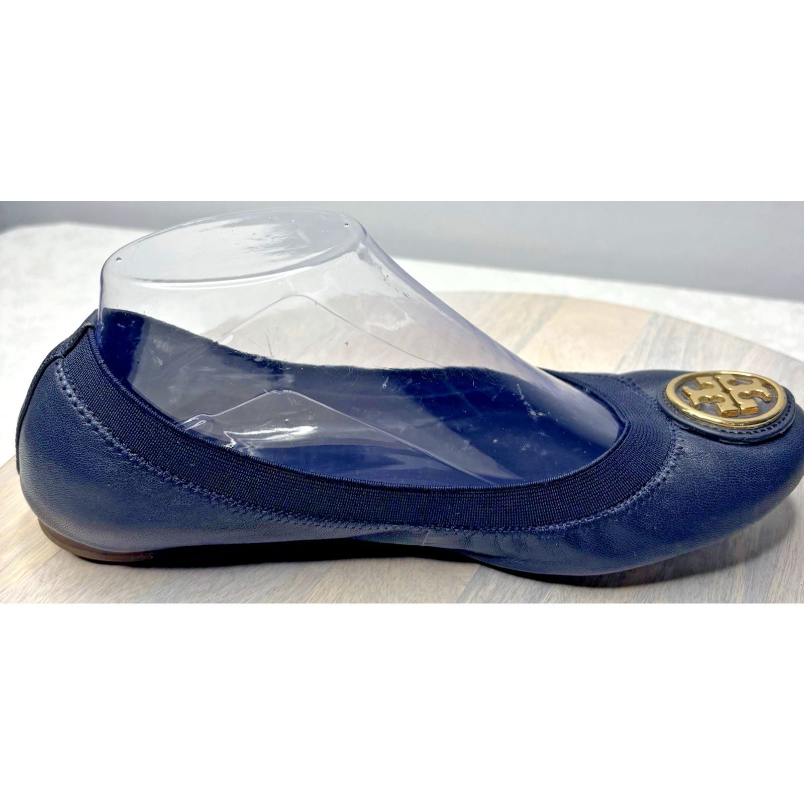 Tory Burch Tory Burch Slip On Navy Shoes 9M Size US 9 / IT 39 - 5 Thumbnail