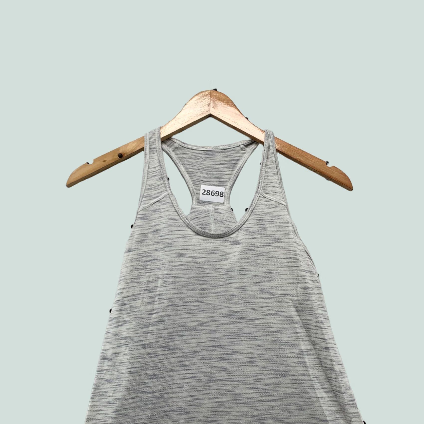 Lululemon Lululemon Active Tank Top Women’s Size 4 Gray Racerback Yoga Workout Shirt Size S / US 4 / IT 40 - 1 Thumbnail