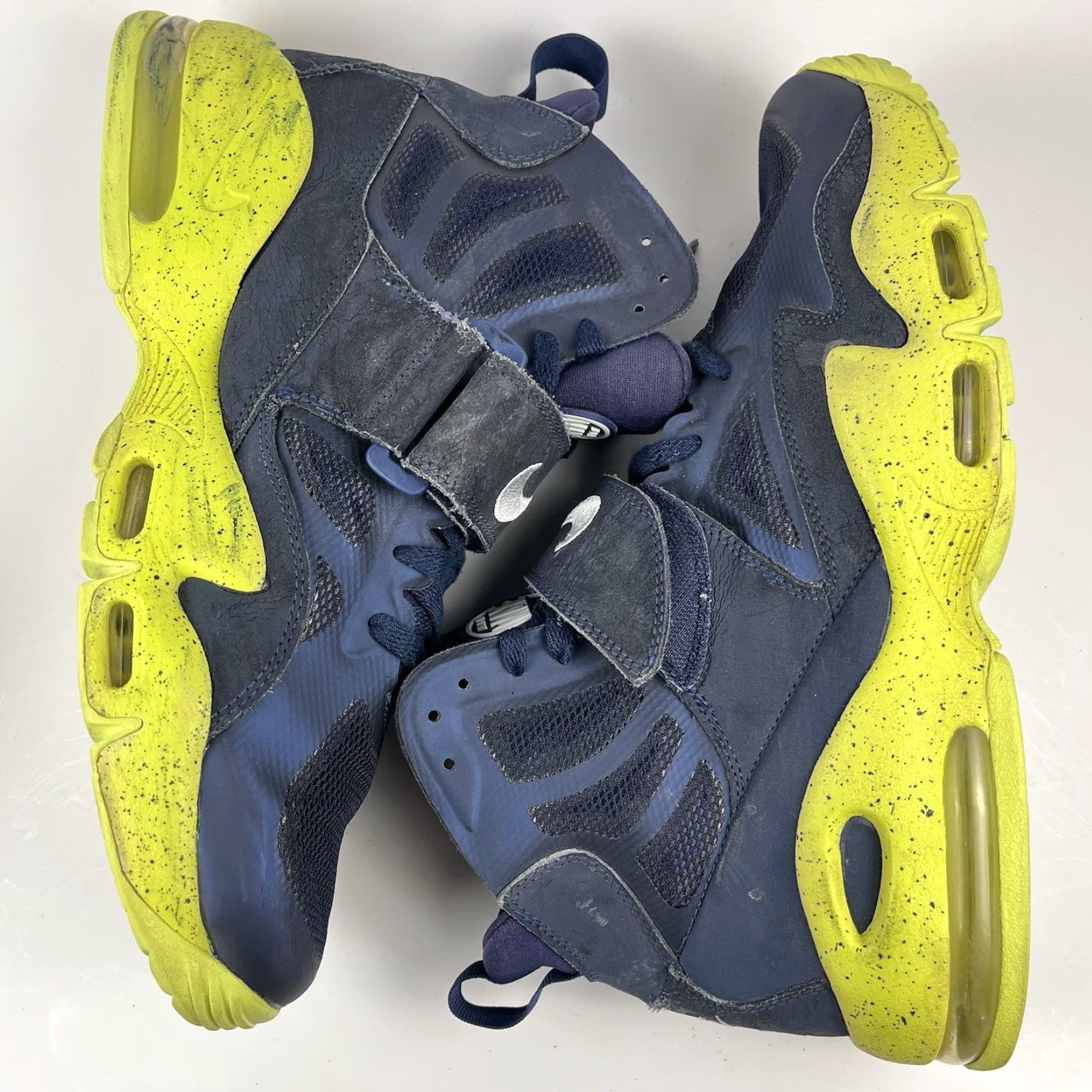 Nike Nike Air Max Express Men’s Size 11.5 Navy Yellow Sneakers 525224-401 Size US 11 / EU 44 - 6 Thumbnail