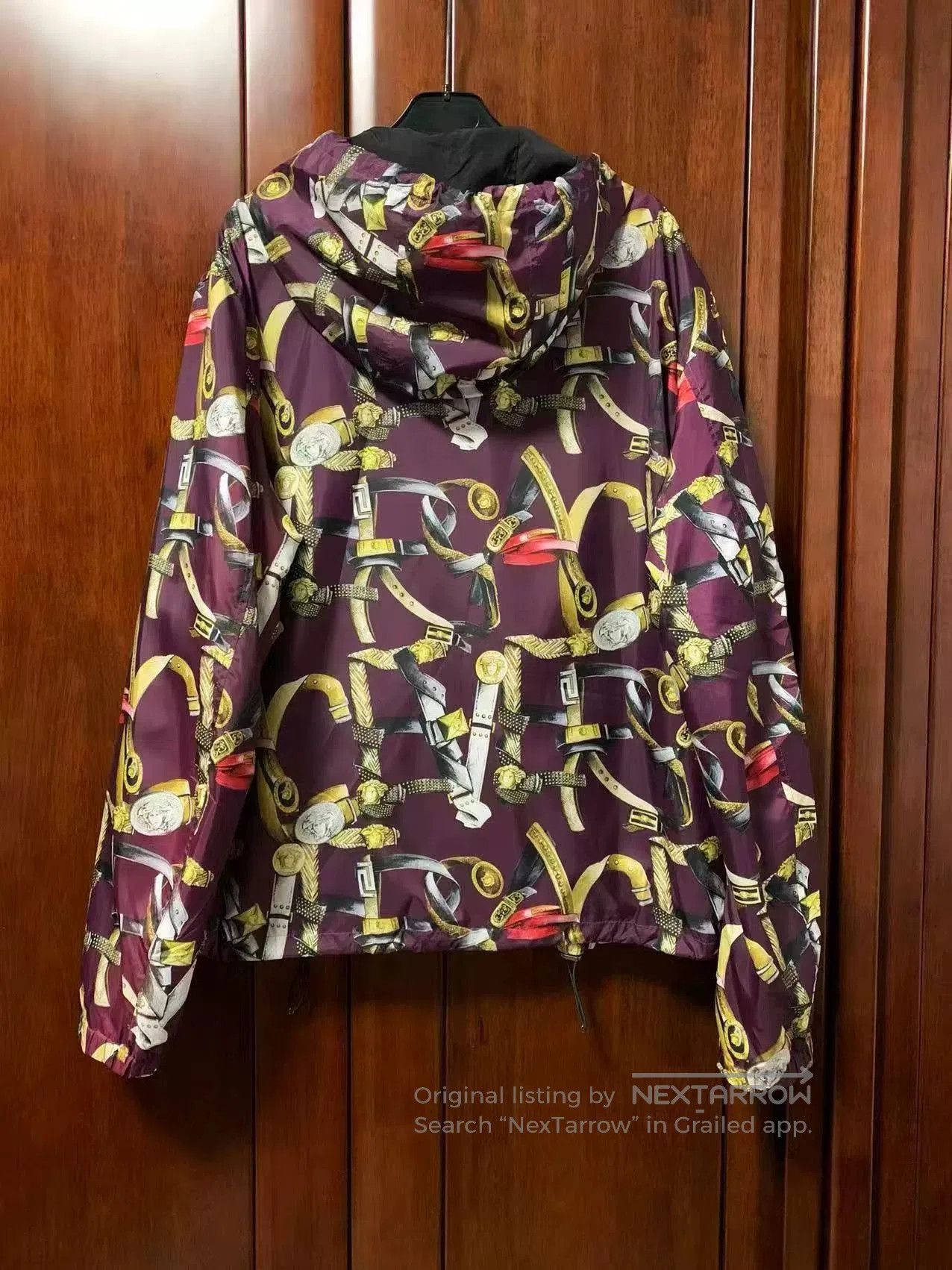 Japanese Brand Versace Men's Lightweight Jacket. Size US L / EU 52-54 / 3 - 2 Thumbnail