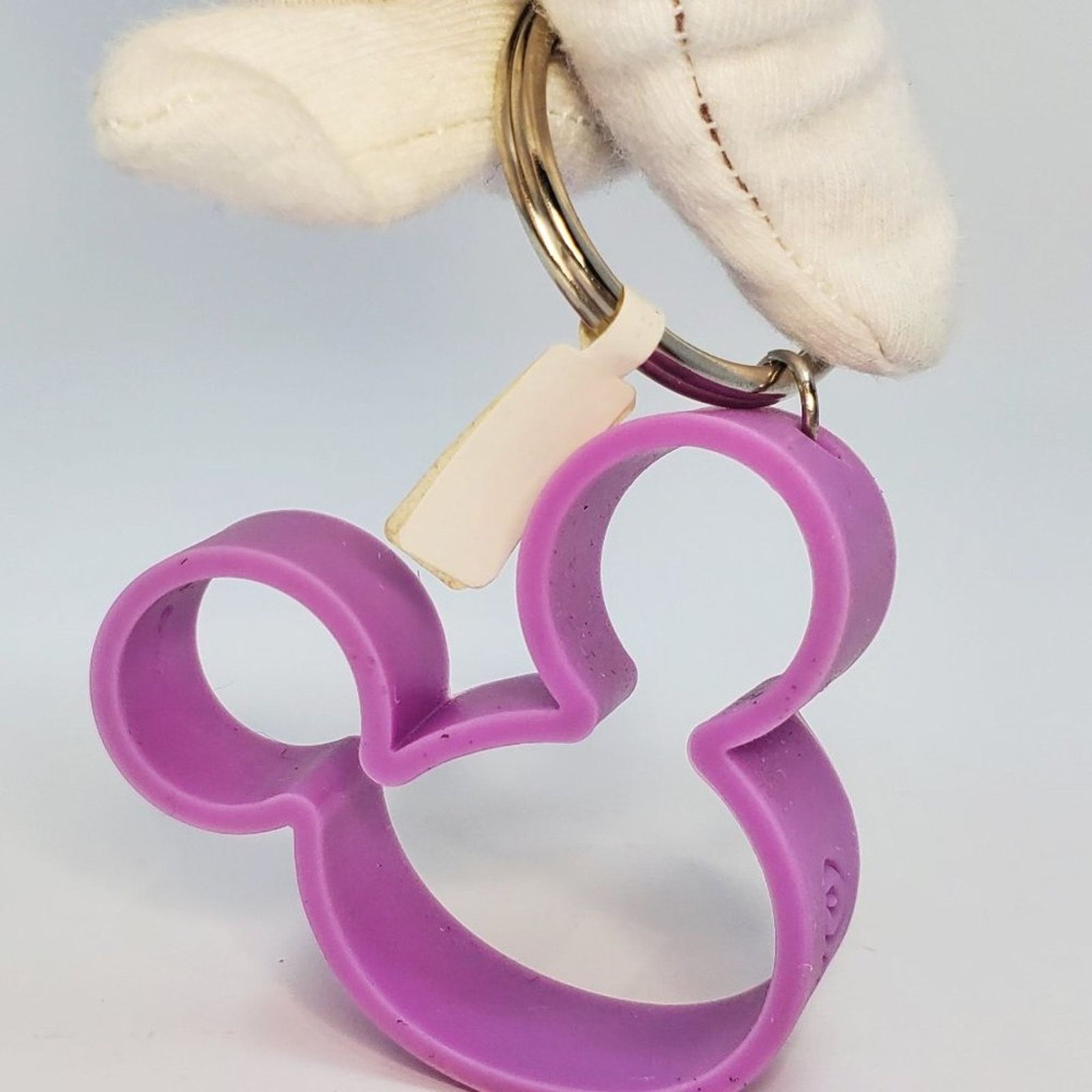Disney Disney Parks WDW Purple Mickey Mouse Rubber Keychain Size ONE SIZE - 6 Thumbnail