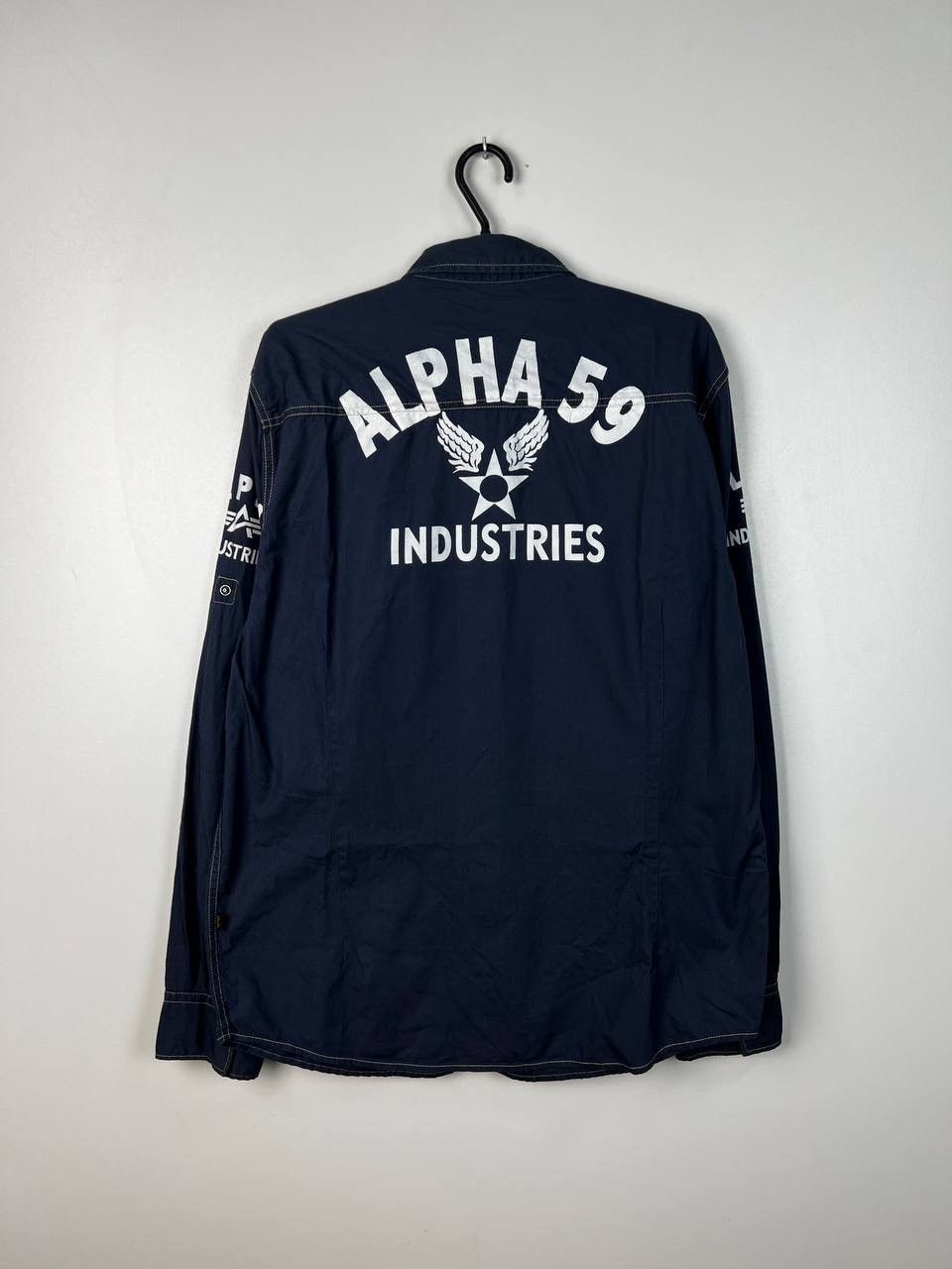 Alpha Industries Alpha Industries streetwear vintage Shirts size XL Size US XL / EU 56 / 4 - 2 Thumbnail