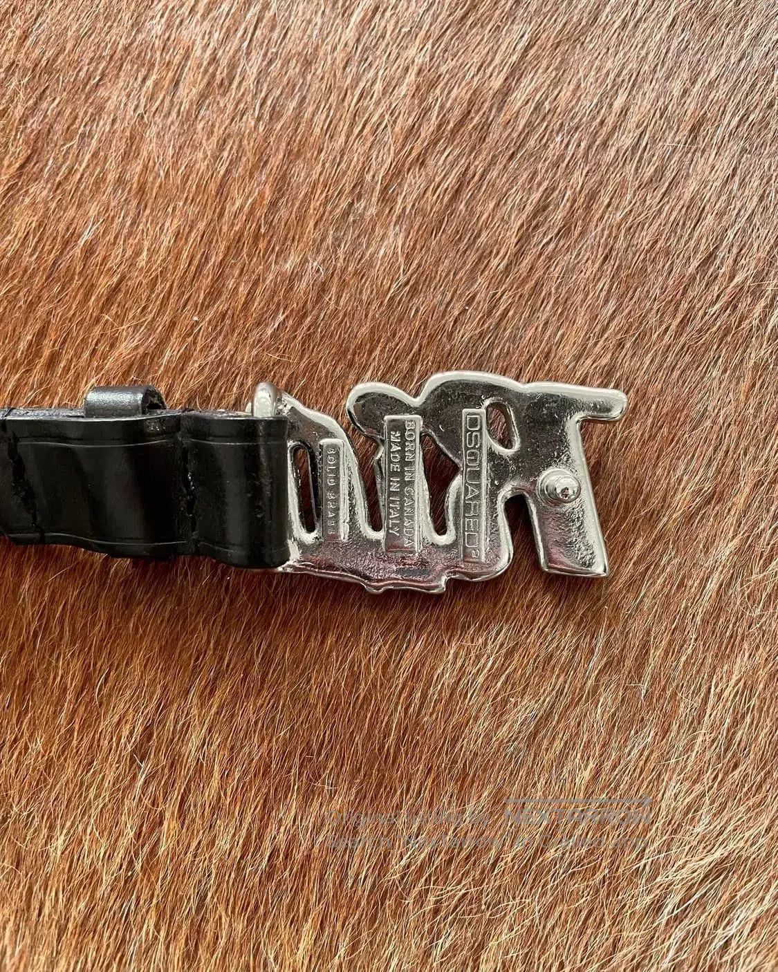 Dsquared2 Dsquared2 Vintage Houston Belt. Size ONE SIZE - 4 Thumbnail
