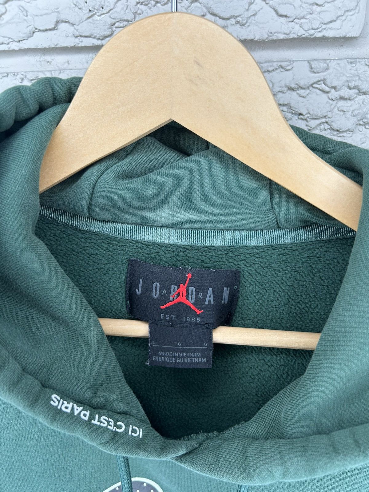 Jordan Brand Nike Air Jordan Paris Saint Germain PSG Pullover Hoodie Size US L / EU 52-54 / 3 - 10 Thumbnail
