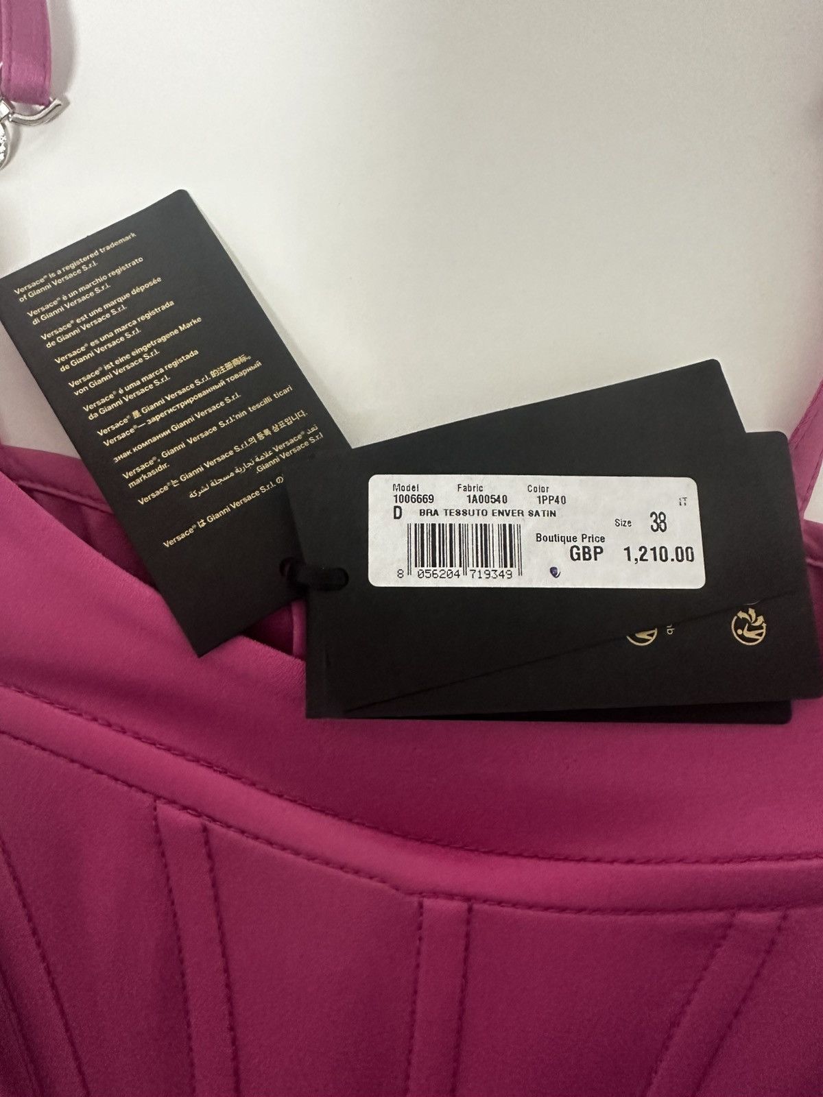 Versace Versace Pink Top Size XS / US 0-2 / IT 36-38 - 4 Thumbnail
