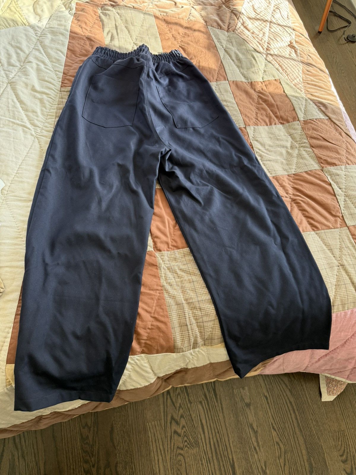Sunnei Sunnei dark navy casual loose pants Size US 30 / EU 46 - 6 Thumbnail