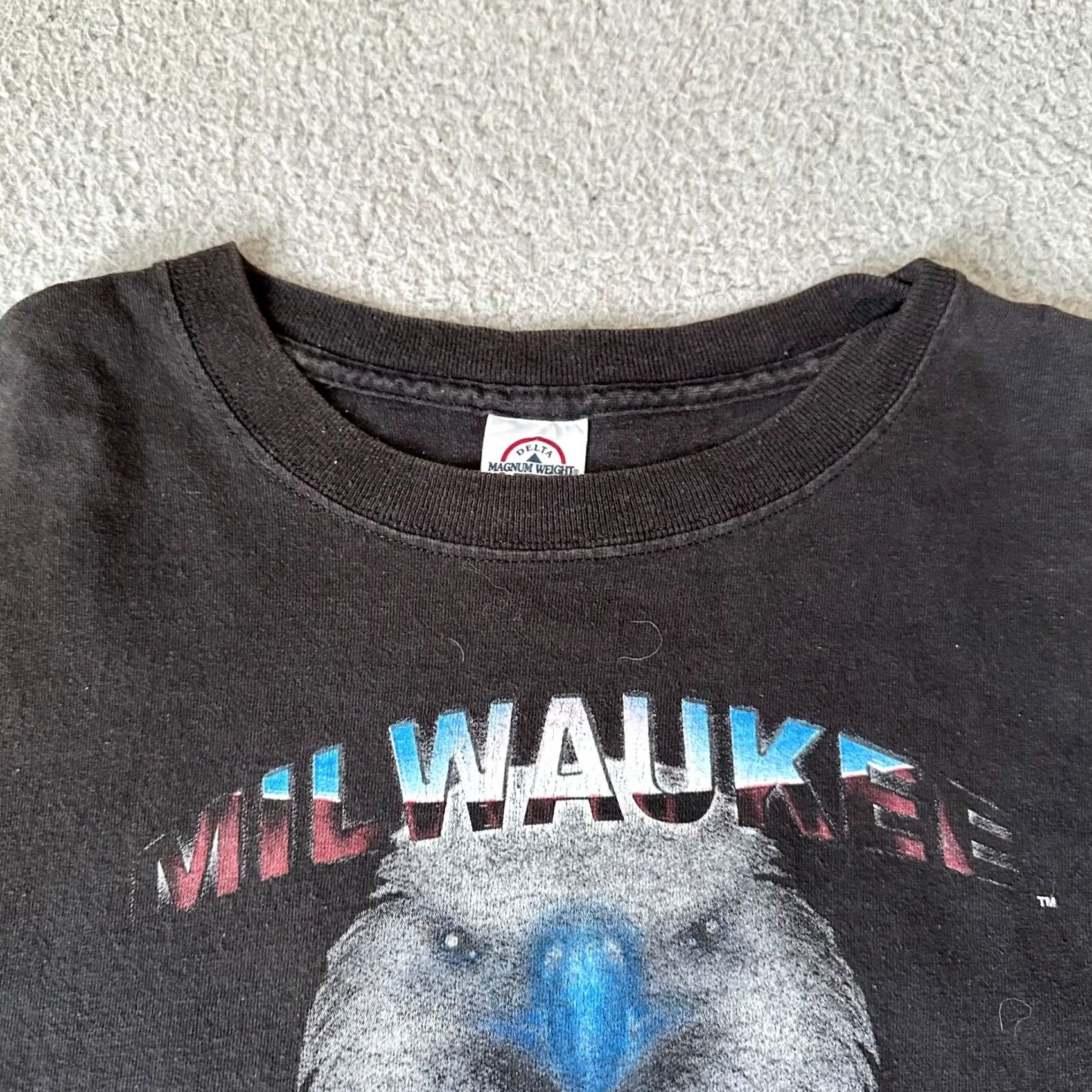 Vintage VINTAGE Motorcycle Shirt Mens XL Black Y2K Motors Rally Eagle Engine T-Shirt 80s 90s Classic Size US XL / EU 56 / 4 - 5 Thumbnail