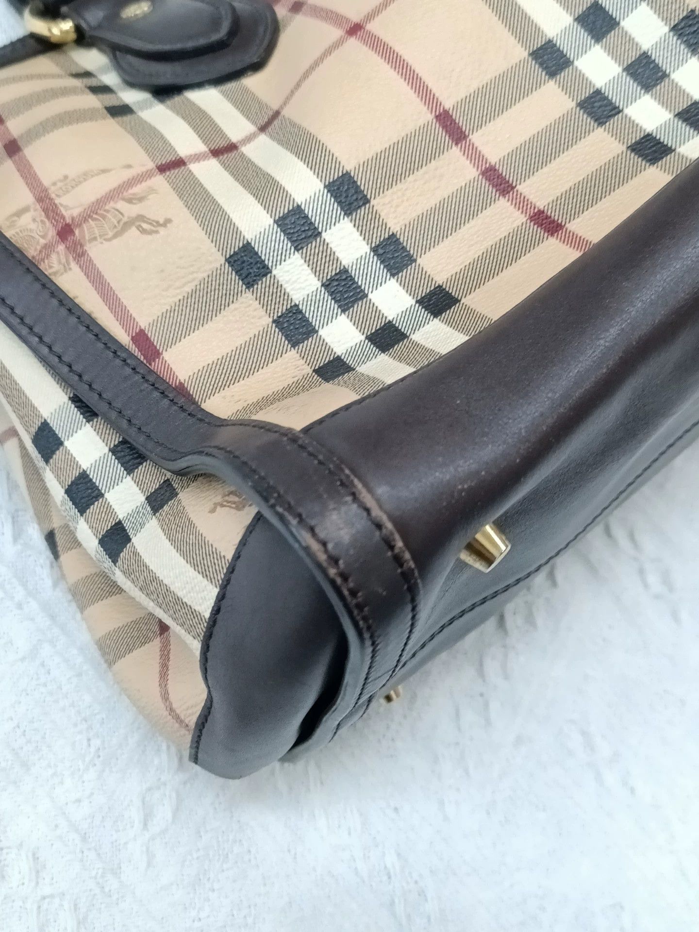 Burberry Burberry Check Shoulder Bag 36x17x23-38 Size ONE SIZE - 5 Thumbnail