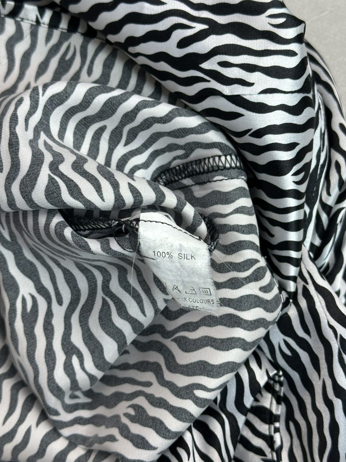 Diane von Furstenberg Diane Von Furstenberg Silk Beads Decorated Stripped Dress Size M / US 6-8 / IT 42-44 - 8 Thumbnail