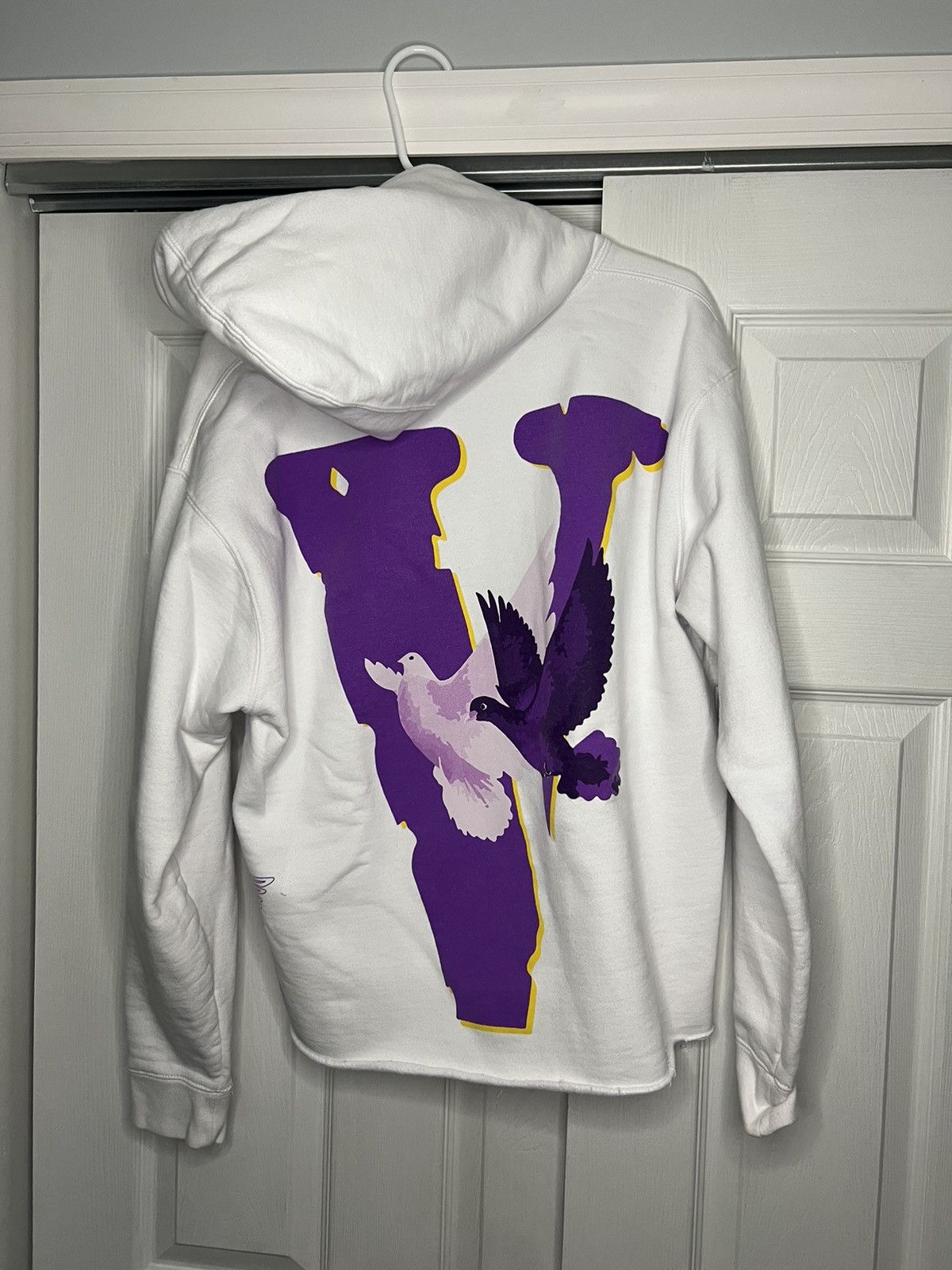 image of Nav Good Intentions Hoodie White, Men's (Size Medium)