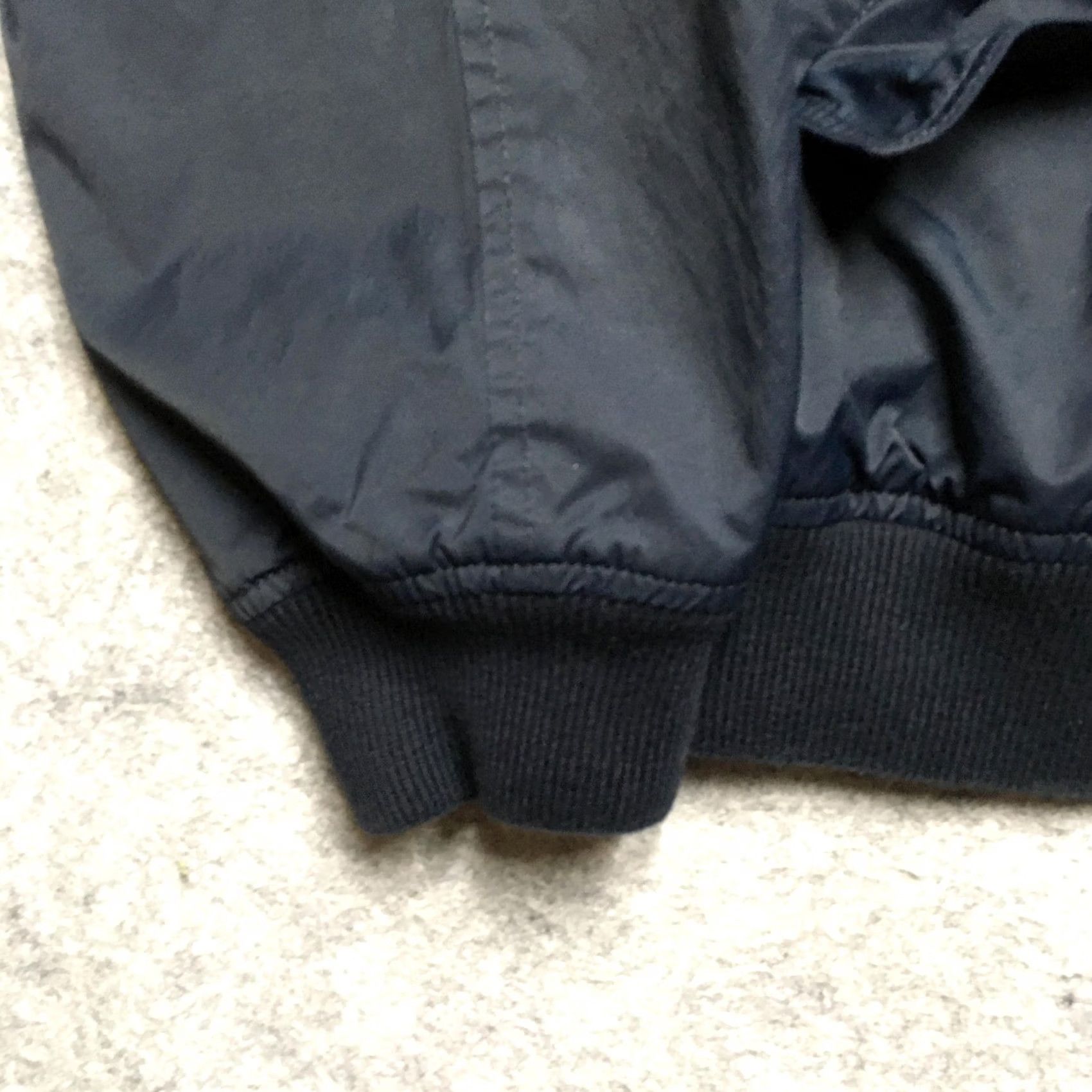Wallace & Barnes Wallace & Barnes Jacket Mens L Blue Nylon Bomber Full Zip Lined Ribbed Hem Casual Travel Size US L / EU 52-54 / 3 - 2 Thumbnail