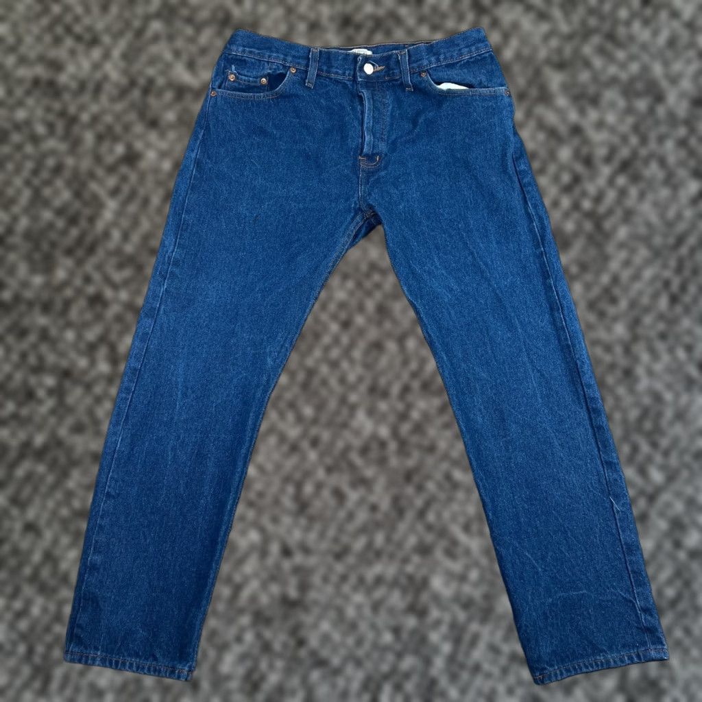 Levi's VTG Levi's 501 Jeans Mens 38x30 Blue Button Fly Straight USA Made 90s Denim Denim Jeans 5-Pocket Mens WW Size US 38 / EU 54 - 1 Thumbnail