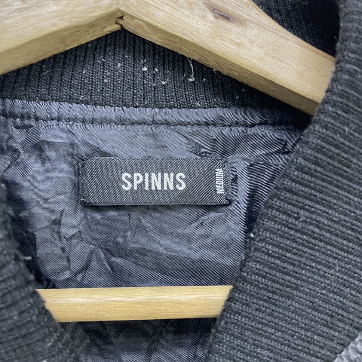 Japanese Brand × Other × Vintage Japanese Brand Spins Bomber Jacket Size US M / EU 48-50 / 2 - 3 Thumbnail