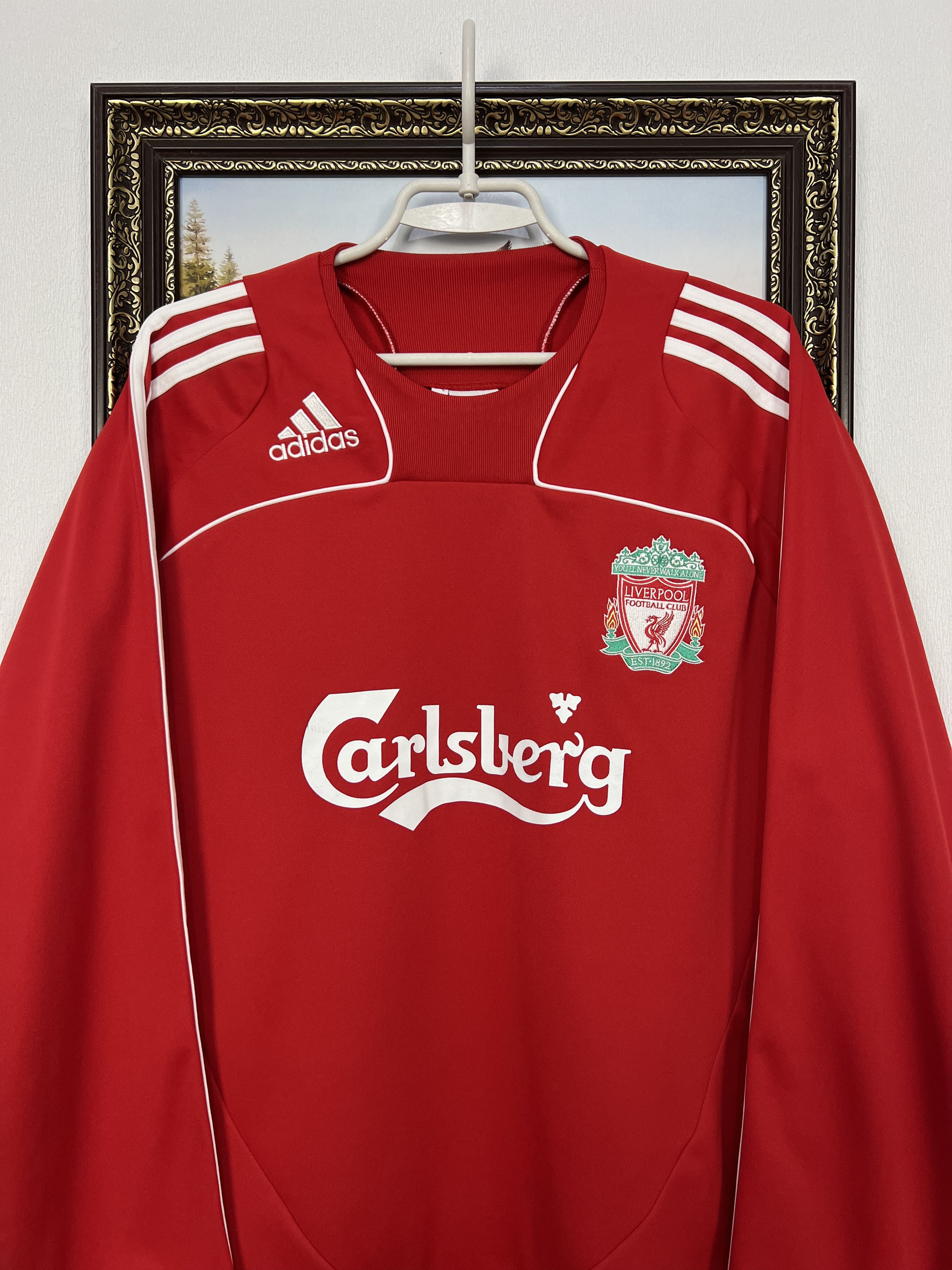 Adidas Vintage Adidas Liverpool Football Sweatshirt Soccer Crewneck Size US L / EU 52-54 / 3 - 2 Thumbnail