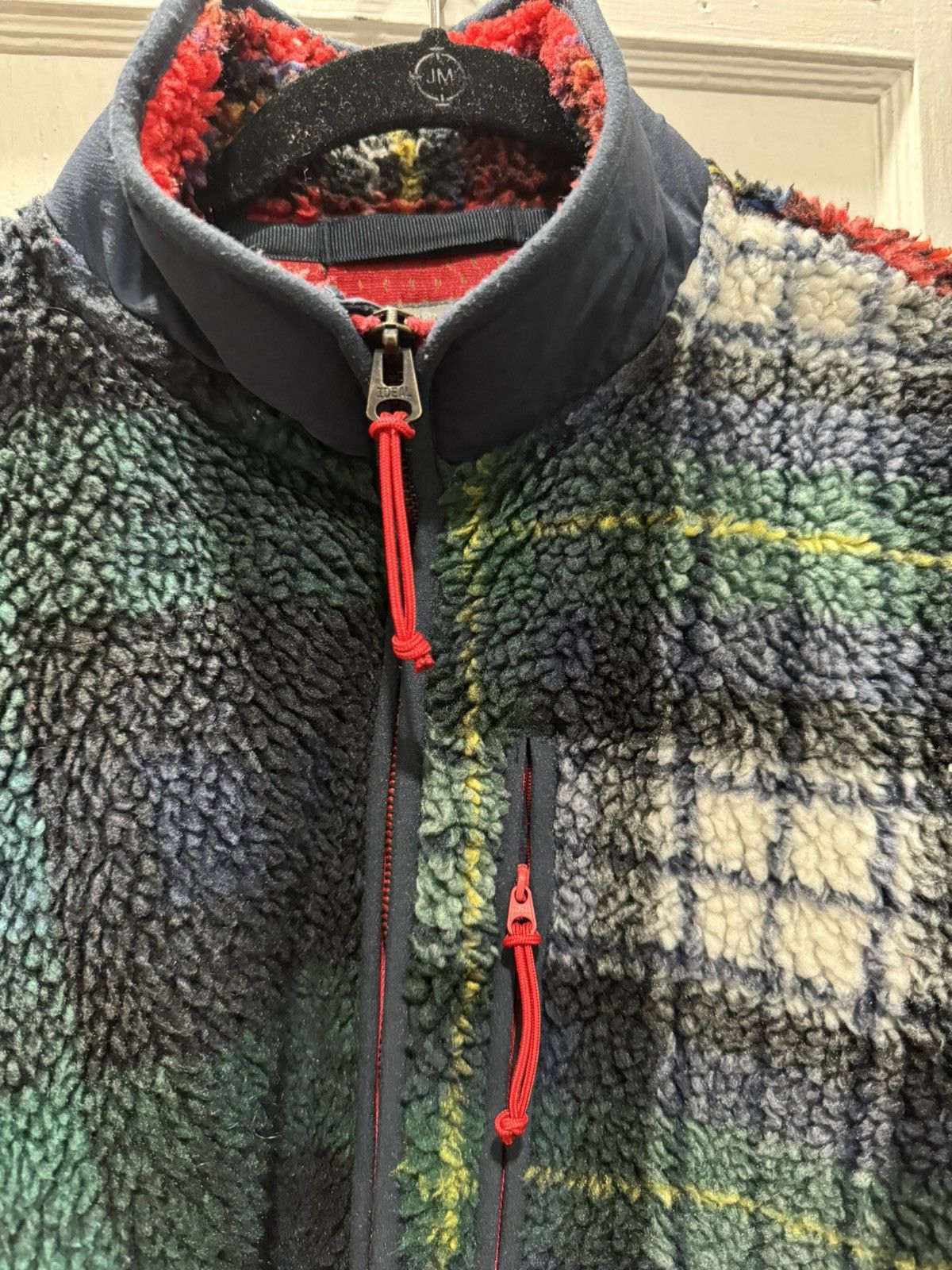 J.Crew J Crew Plaid Sherpa Jacket Sz M Size US M / EU 48-50 / 2 - 3 Thumbnail