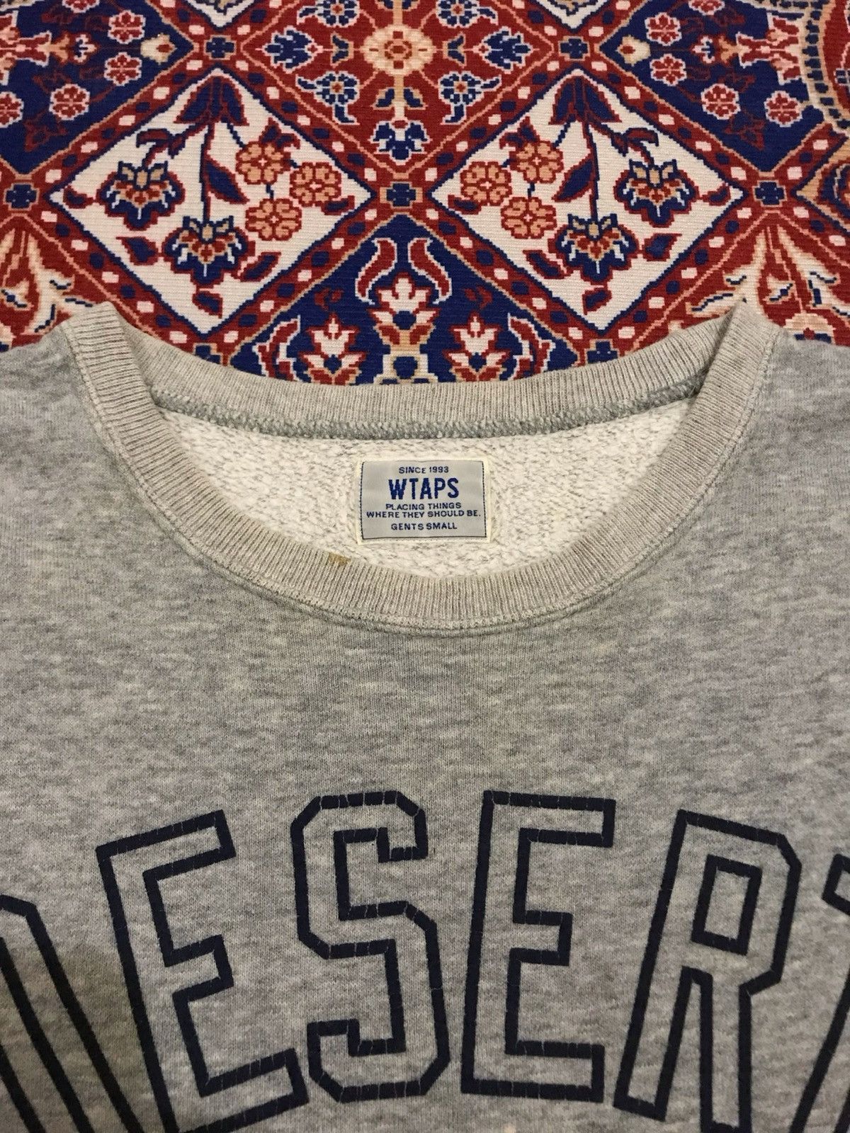 Wtaps Wtaps Desert Storm Crewneck Size US S / EU 44-46 / 1 - 3 Thumbnail