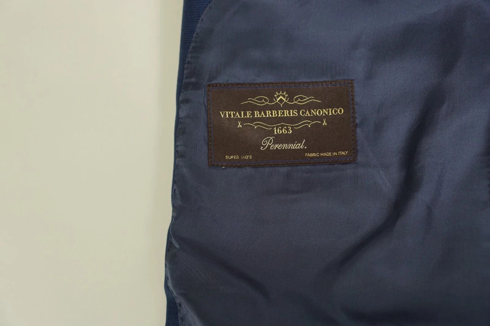 Suitsupply Men Suitsupply Blazer La Spalla Blue Vitale Barberis US40L Size 40L - 6 Thumbnail