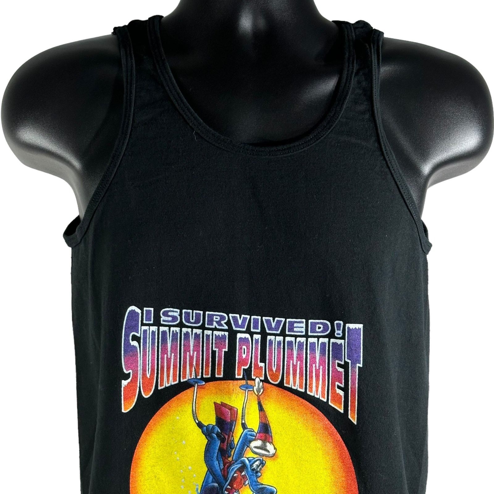 Disney Vintage "I Survived Summit Plummet" Disney Beach Tank Top Size US S / EU 44-46 / 1 - 2 Thumbnail