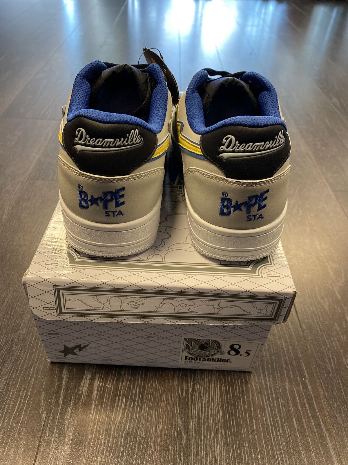 Bape × Dreamville Bapesta Low Dreamville Size US 9 / EU 42 - 4 Thumbnail