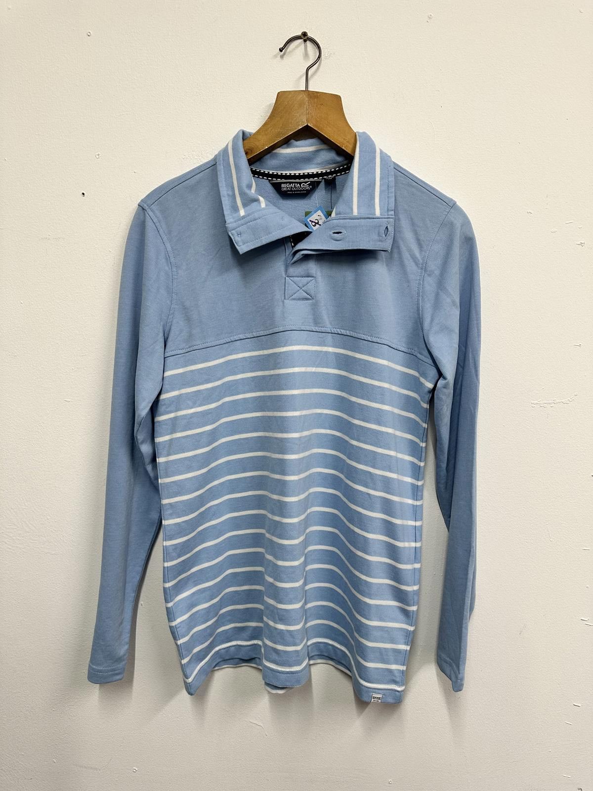 Other Regatta Great Outdoors Light Blue and White Striped Long-Sle Size US M / EU 48-50 / 2 - 1 Thumbnail