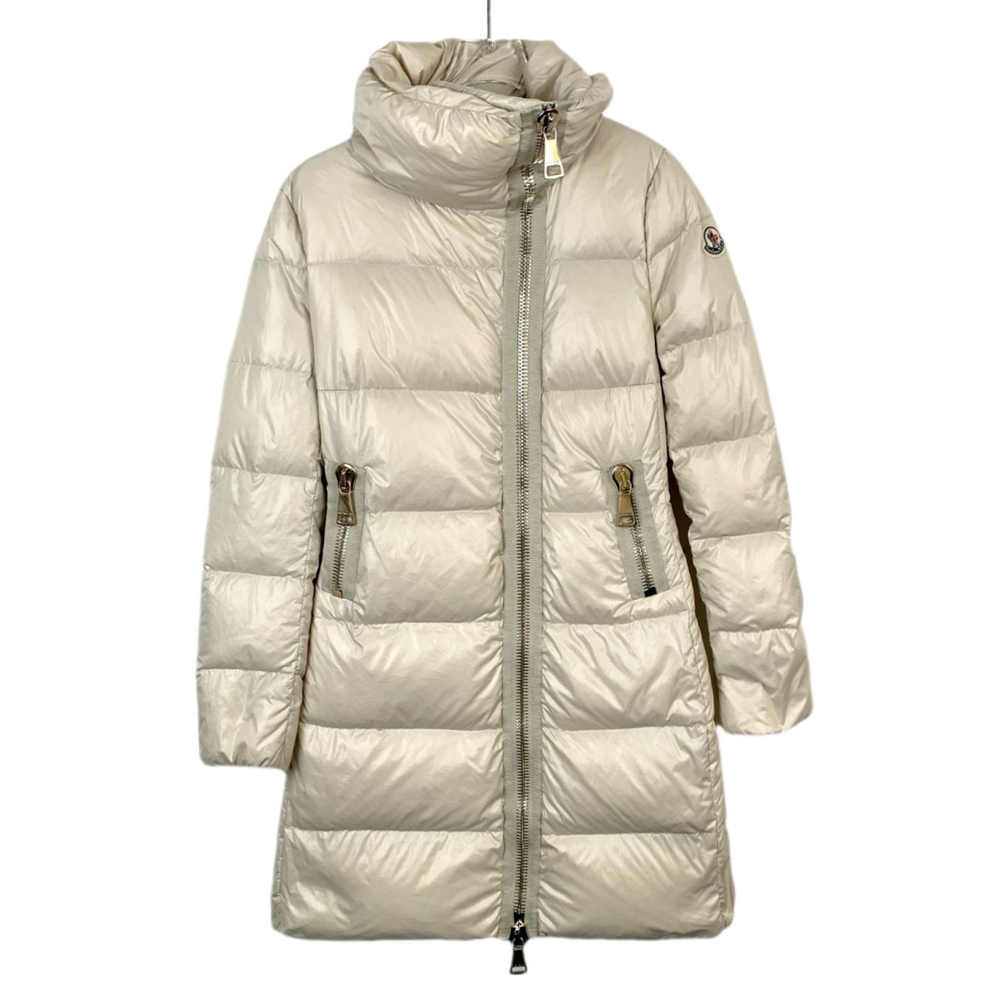 Moncler Moncler Womens Beige Down Puffer Coat Joinville Series XS Ny Size XS / US 0-2 / IT 36-38 - 1 Thumbnail