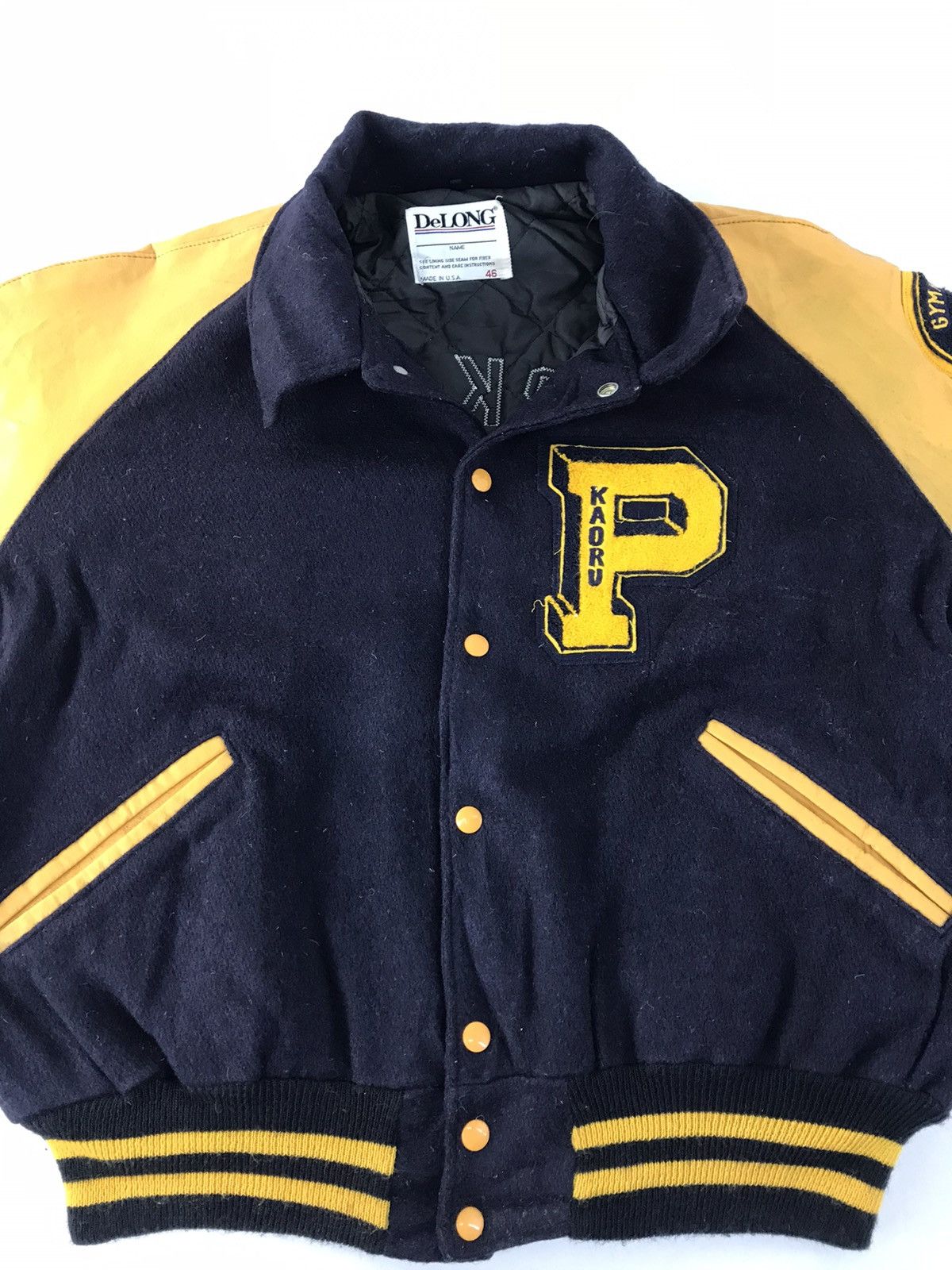 Delong 90s DeLong Kaoru Parkhill Rider Jacket Leather Sleeve Size US M / EU 48-50 / 2 - 3 Thumbnail