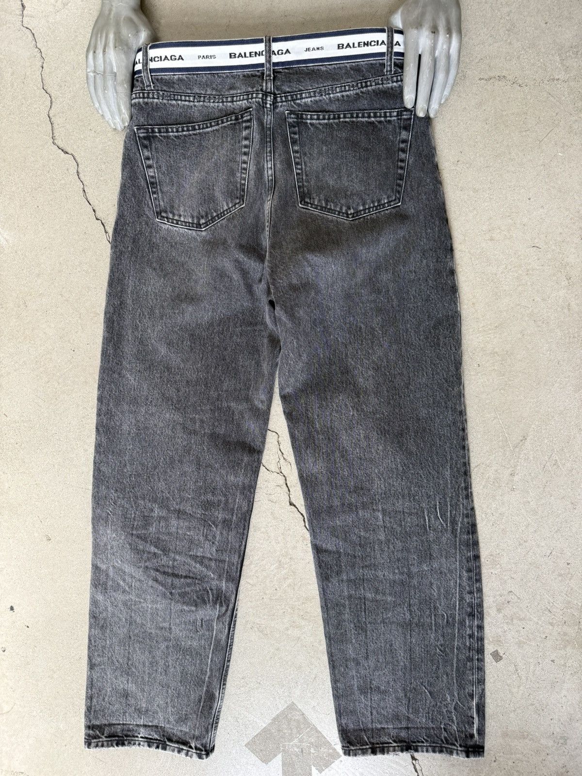 Balenciaga BALENCIAGA WAISTBAND JEANS Size US 32 / EU 48 - 2 Thumbnail