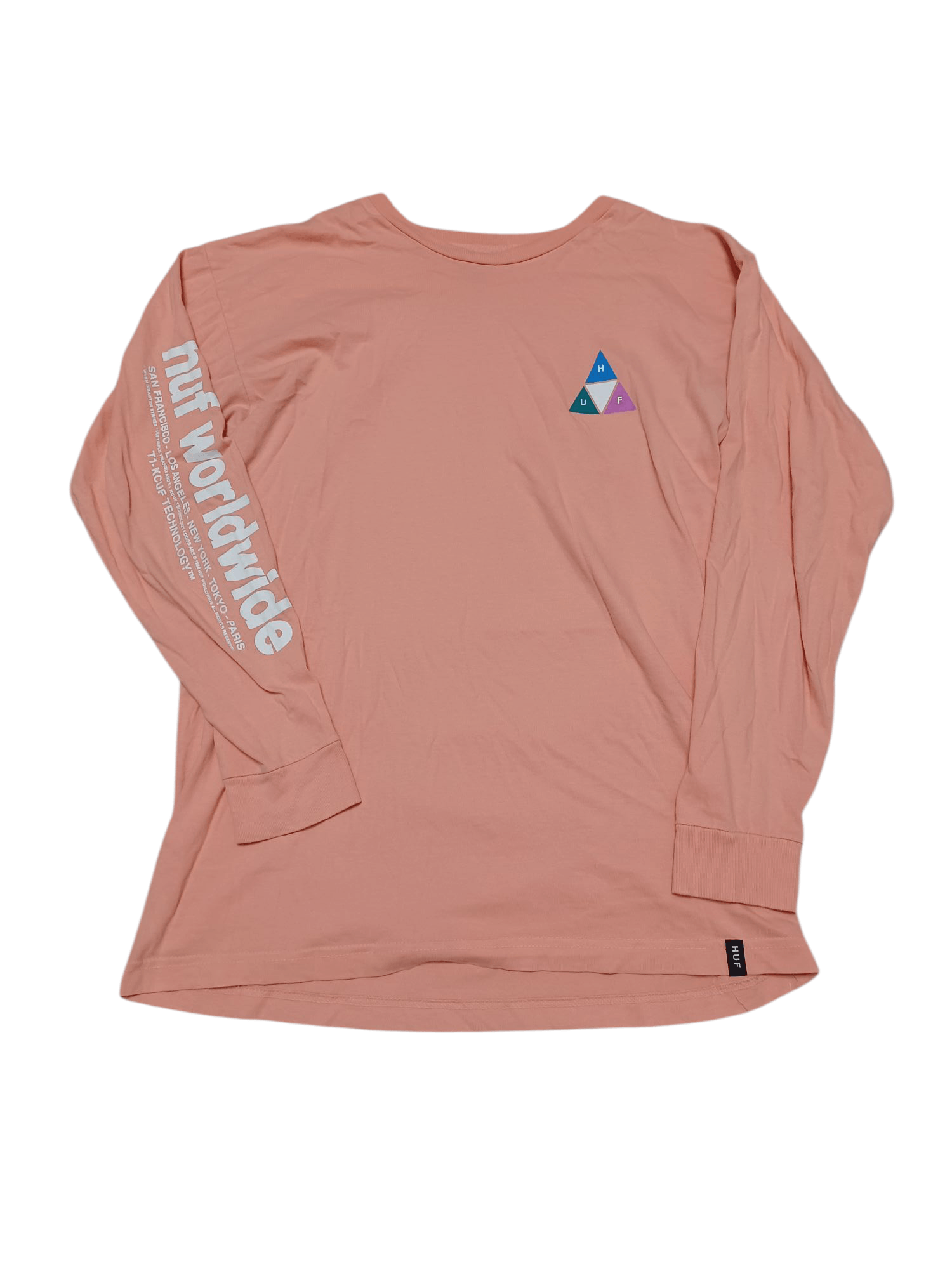 Huf HUF WORLDWIDE BIGLOGO FIRE SK8 SKATEBOARDING LONG Size US M / EU 48-50 / 2 - 1 Thumbnail
