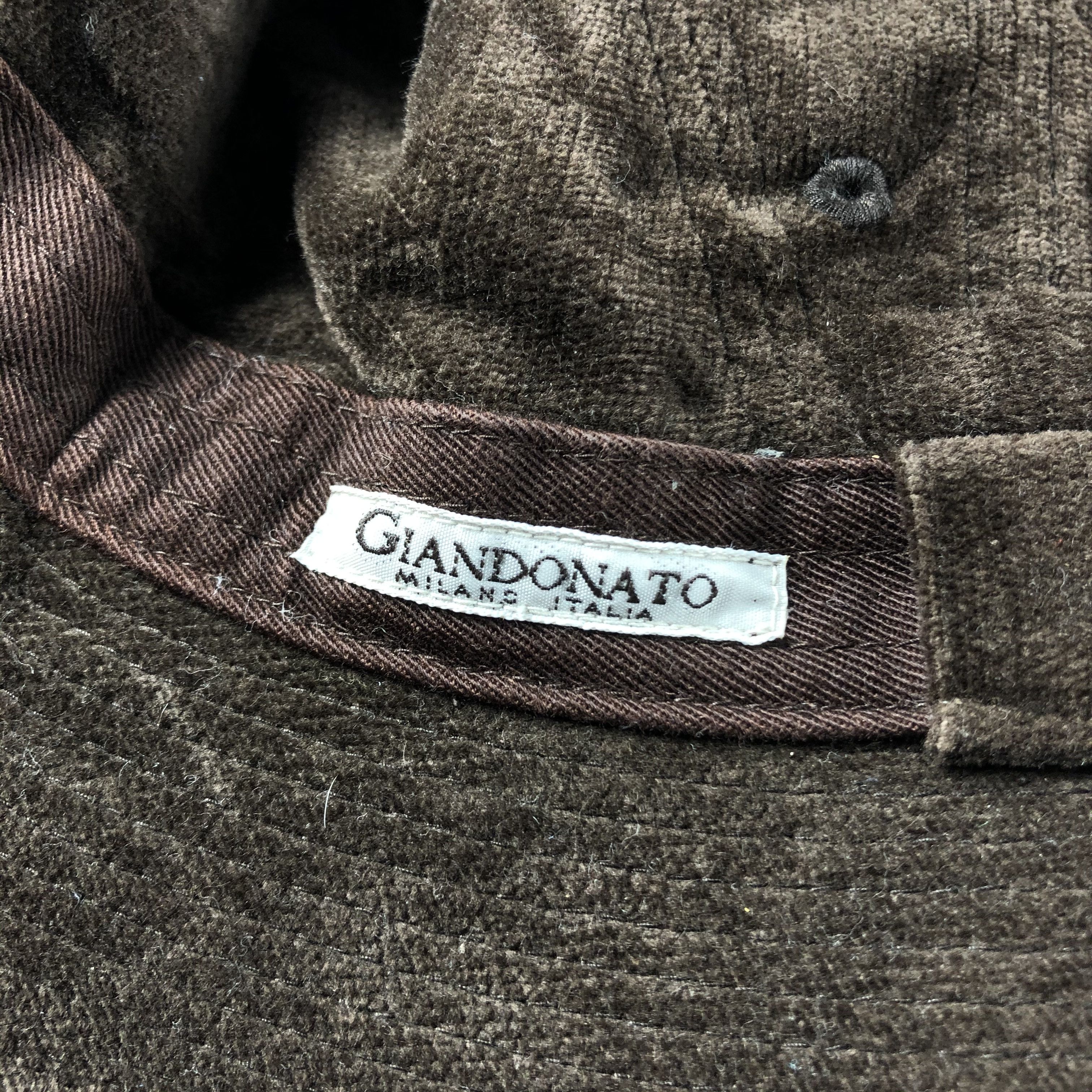 Japanese Brand × Other × Vintage Giandonato Milano Italia Bucket Hats -D711 Size ONE SIZE - 4 Thumbnail