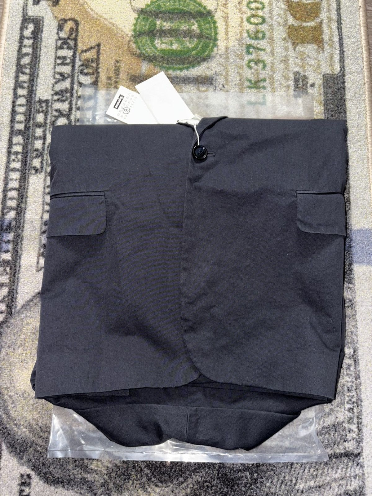 Maison Margiela × Supreme Supreme MM6 Maison Margiela Washed Cotton Suit Navy (XLARGE) Size 36R - 3 Thumbnail