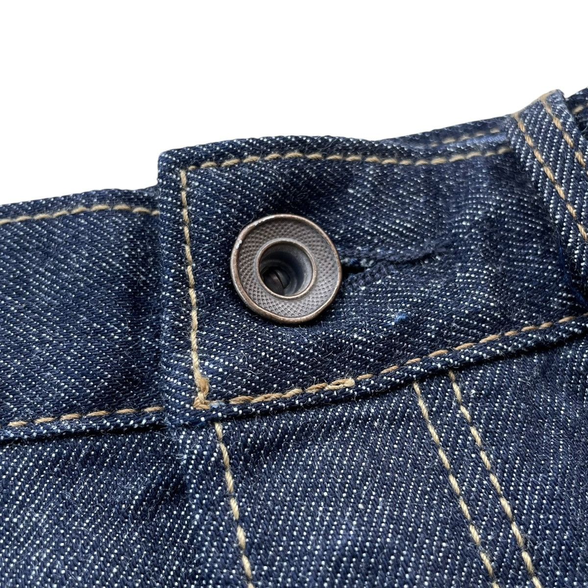 GOA Goa Nimes Japan Selvedge Denim Mid Length Skirt Size 27" / US 4 / IT 40 - 6 Thumbnail