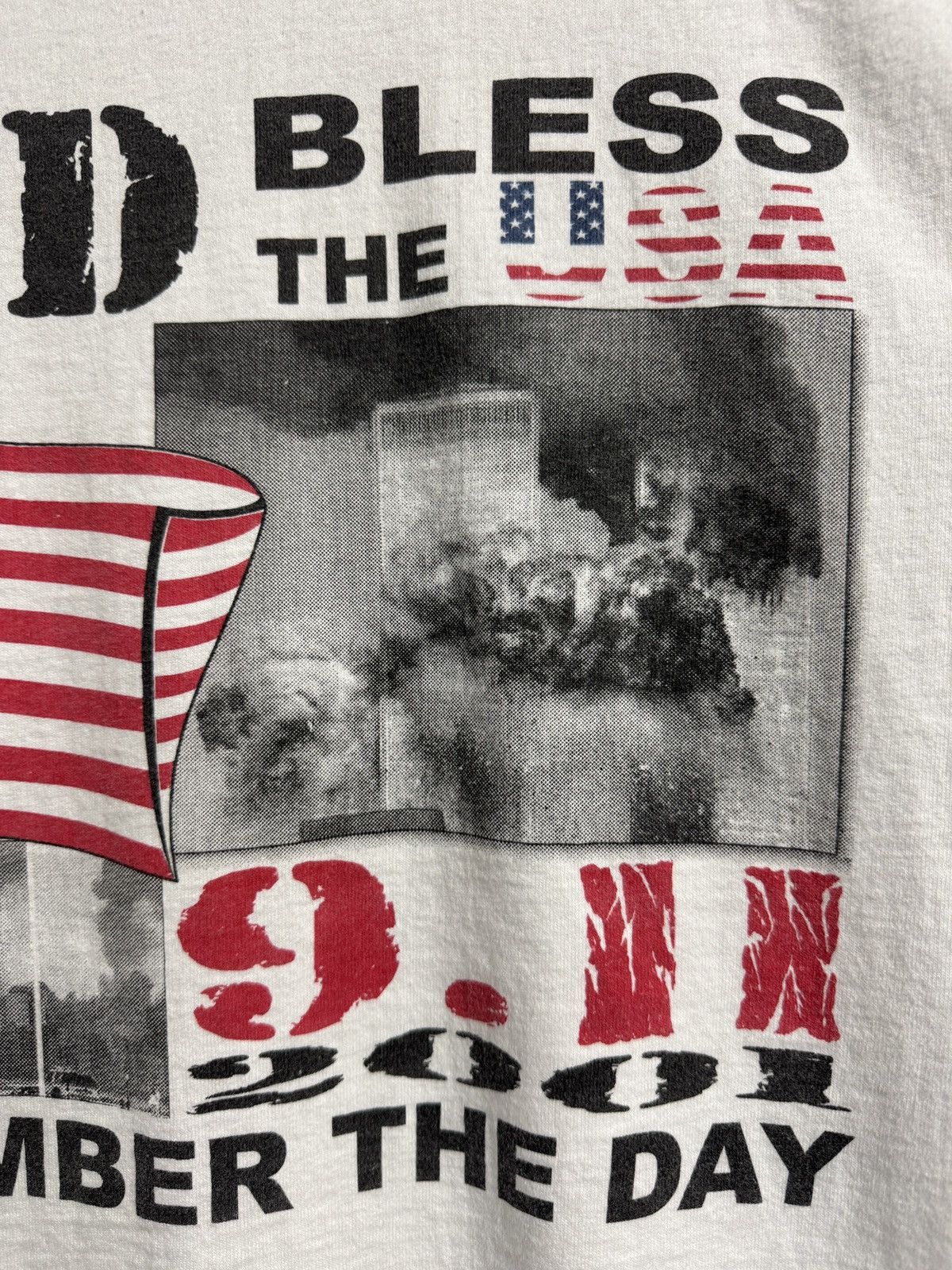 Vintage Vintage 911 2001 Remember The Day Shirt God Bless The USA Size US M / EU 48-50 / 2 - 4 Thumbnail