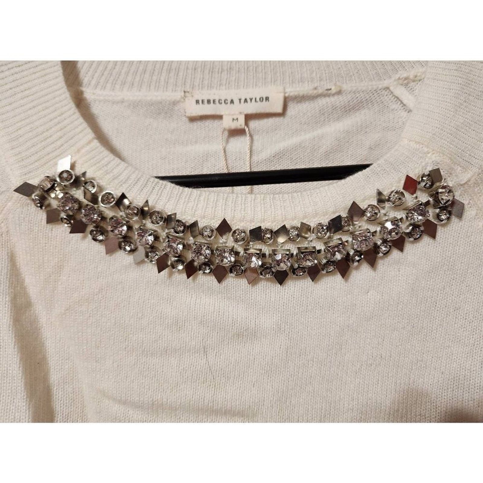 Rebecca Taylor Rebecca Taylor M NWT top wool and cashmere Size M / US 6-8 / IT 42-44 - 2 Thumbnail