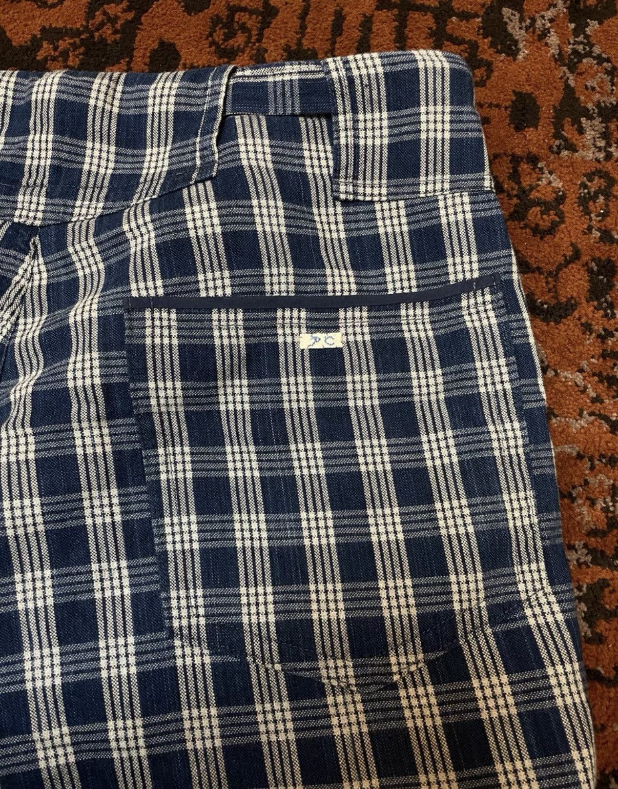 Porter Classic Porter Classic Classic Hawaiian Plaid Shorts Size US 35 - 5 Thumbnail