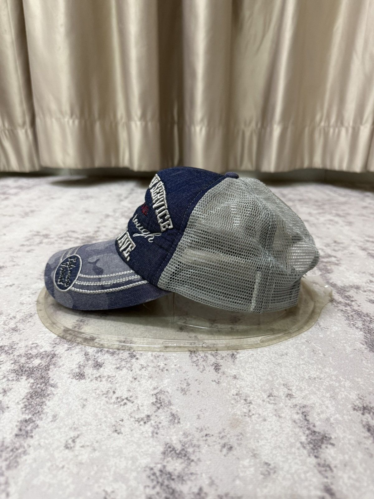 Vintage U.S MILITARY SERVICE MADISON AVE TRUCKER SNAPBACK CAP Size ONE SIZE - 2 Thumbnail