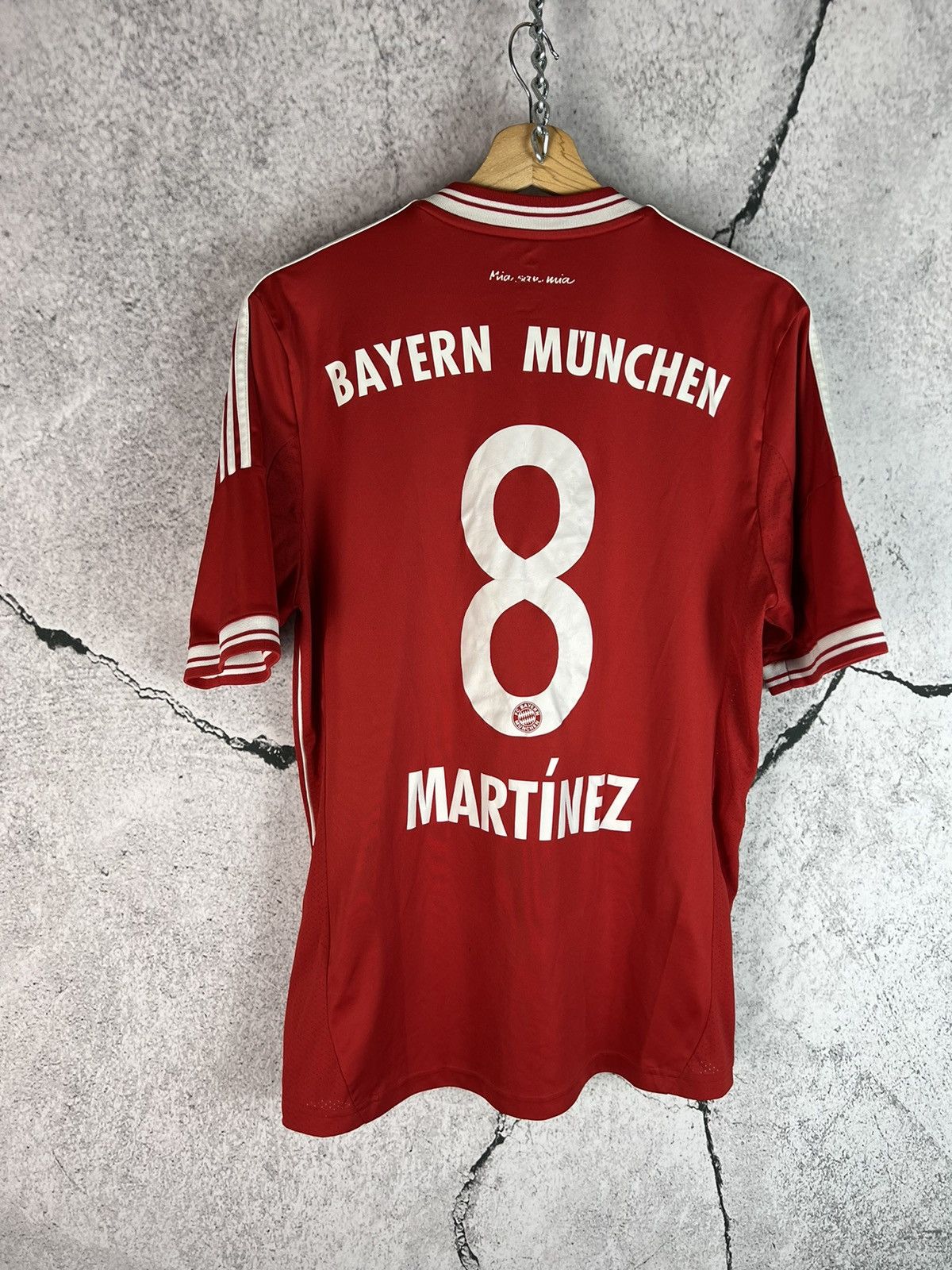 Adidas Adidas FC Bayern Munich soccer football Martinez #8 Jersey Size US M / EU 48-50 / 2 - 1 Thumbnail