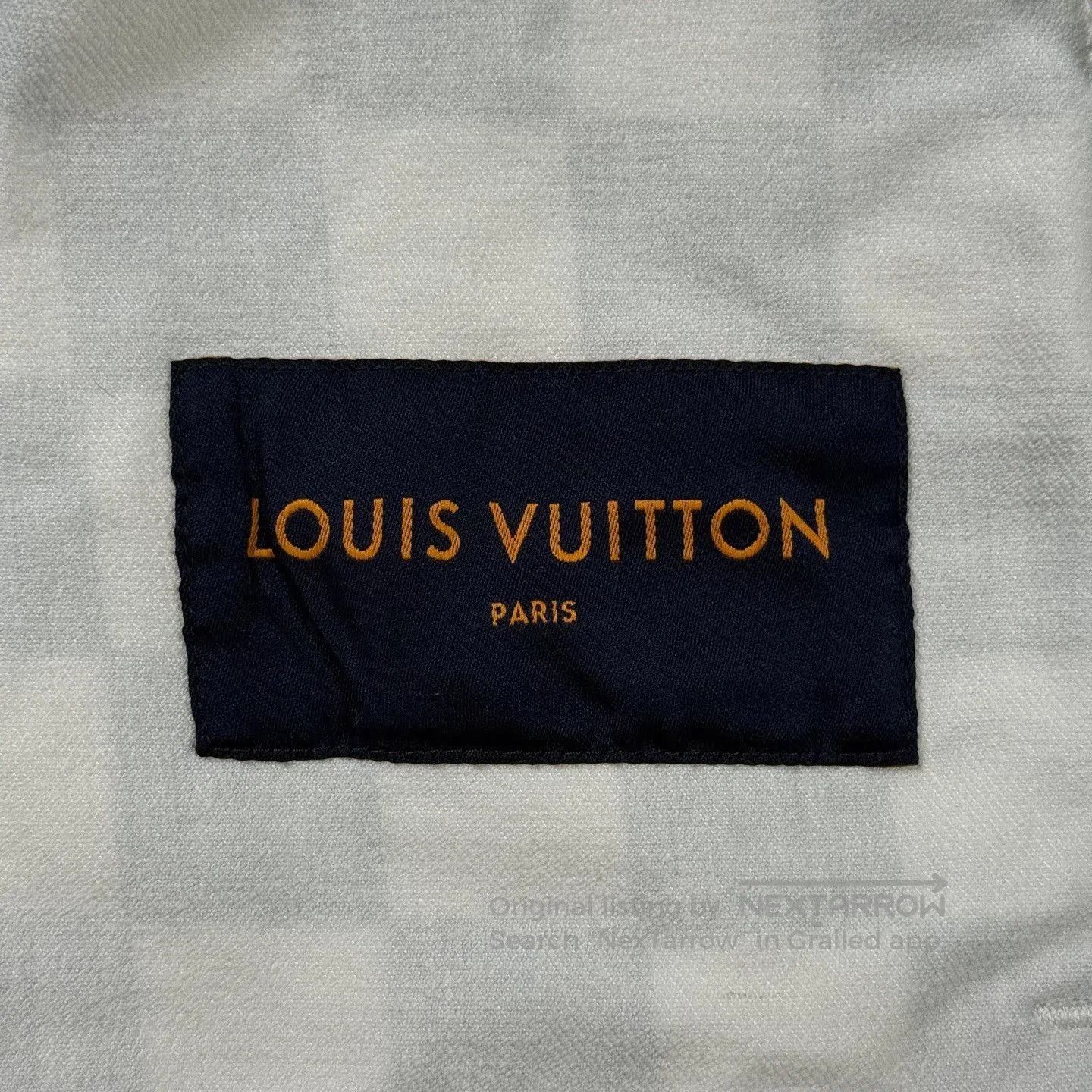 Louis Vuitton LV White Green Check Denim Jacket. Size L / US 10 / IT 46 - 6 Thumbnail