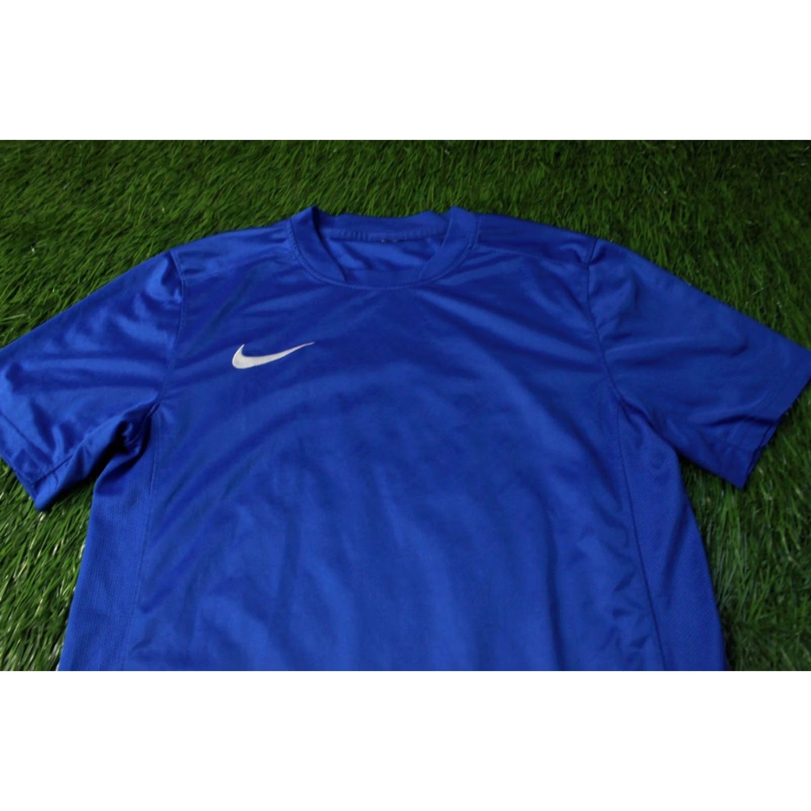Nike NIKE DRI-FIT PARK ORIGINAL 2014 MEN SHIRT JERSEY TEE SIZE S BLUE Football Short Sleeve Crew Neck Nike Park Mens Shirt Size US S / EU 44-46 / 1 - 2 Thumbnail