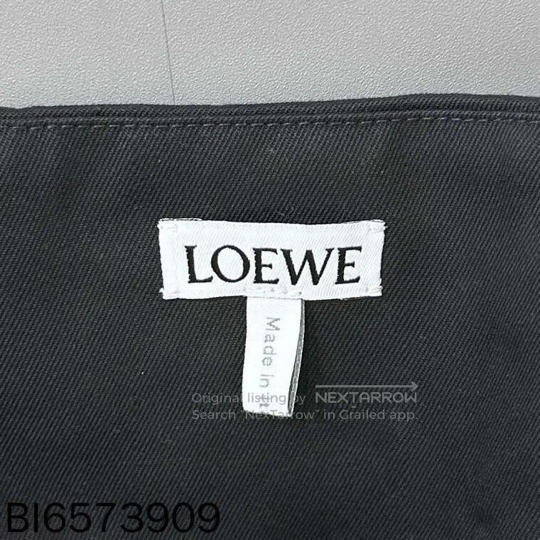Loewe Loewe Cotton and silk gabardine half-skirt Size 24" / US 00 / IT 34 - 3 Thumbnail