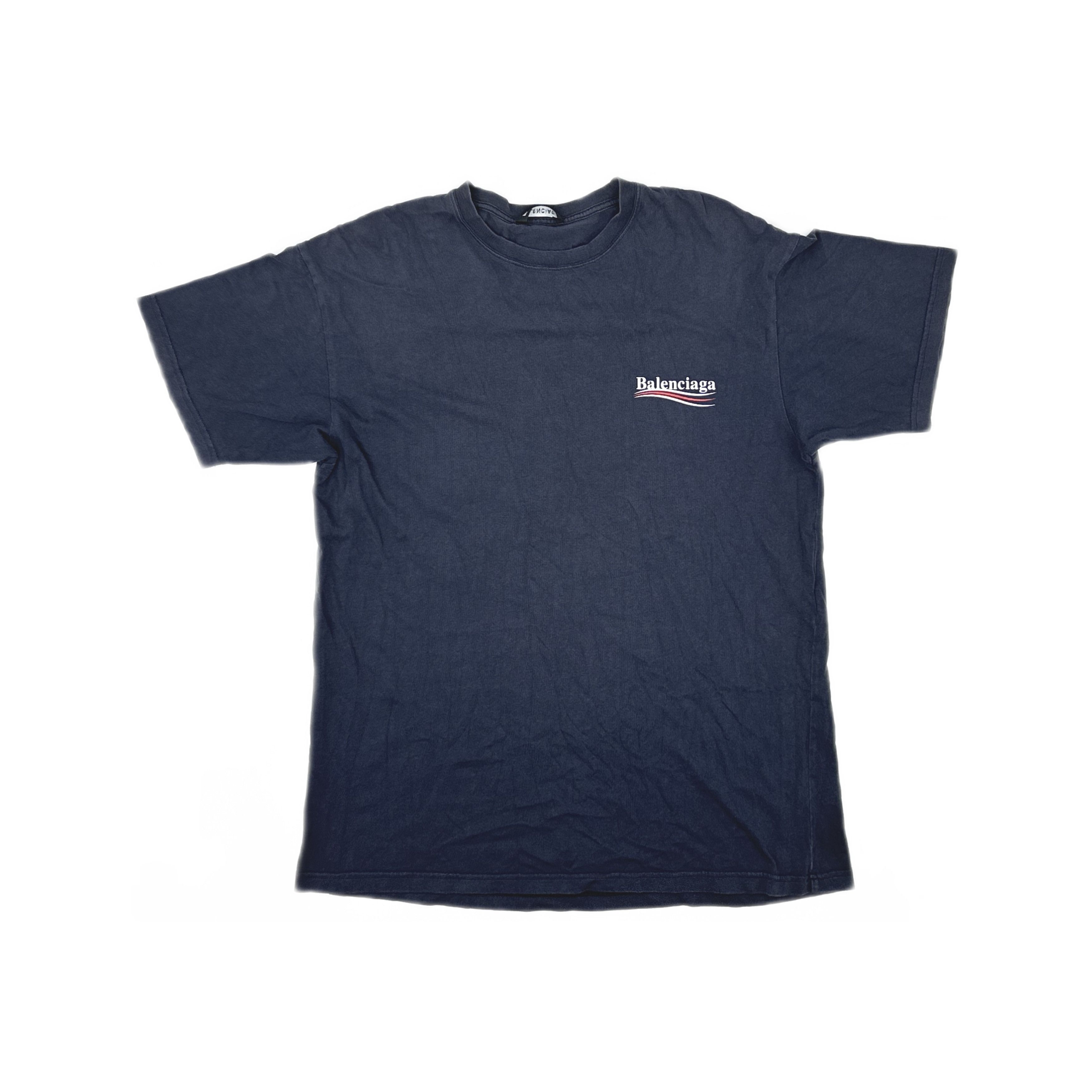 Balenciaga Balenciaga Logo Print T-Shirt XS Size US XS / EU 42 / 0 - 1 Thumbnail