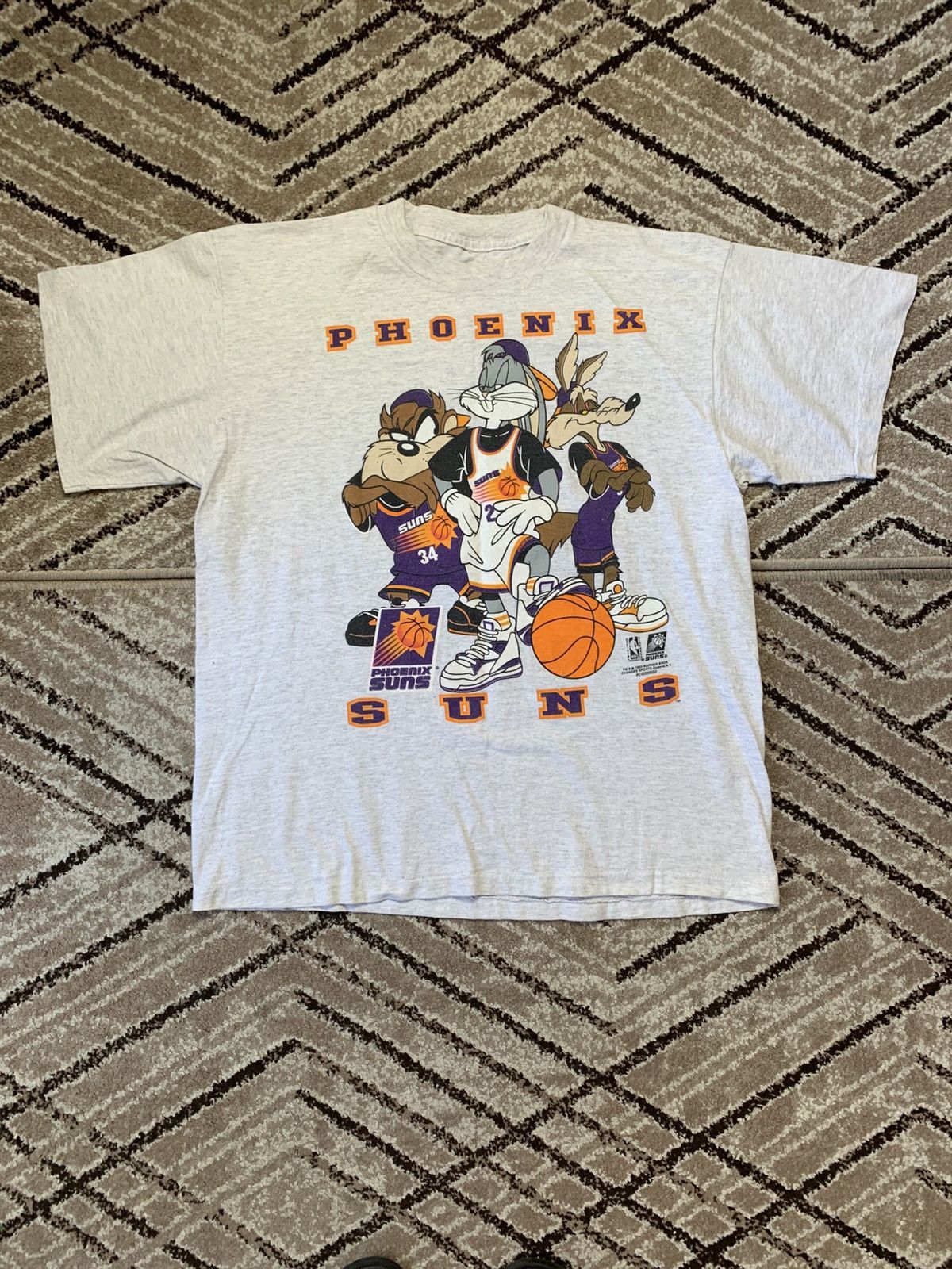 NBA × Vintage Vintage phoenix suns looney tunes basketball sports tee Size US L / EU 52-54 / 3 - 1 Thumbnail