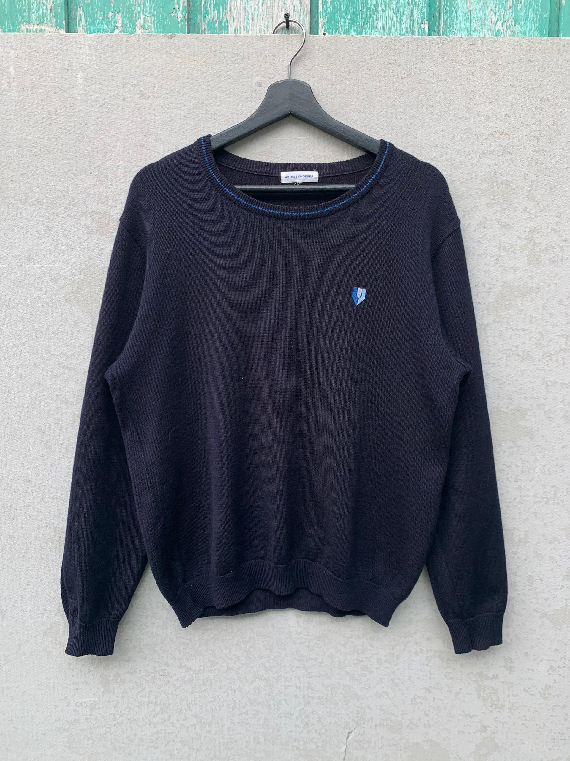 CABANE de ZUCCa Vintage Akira E Onobuka Navy Sweashirt Size US M / EU 48-50 / 2 - 1 Thumbnail