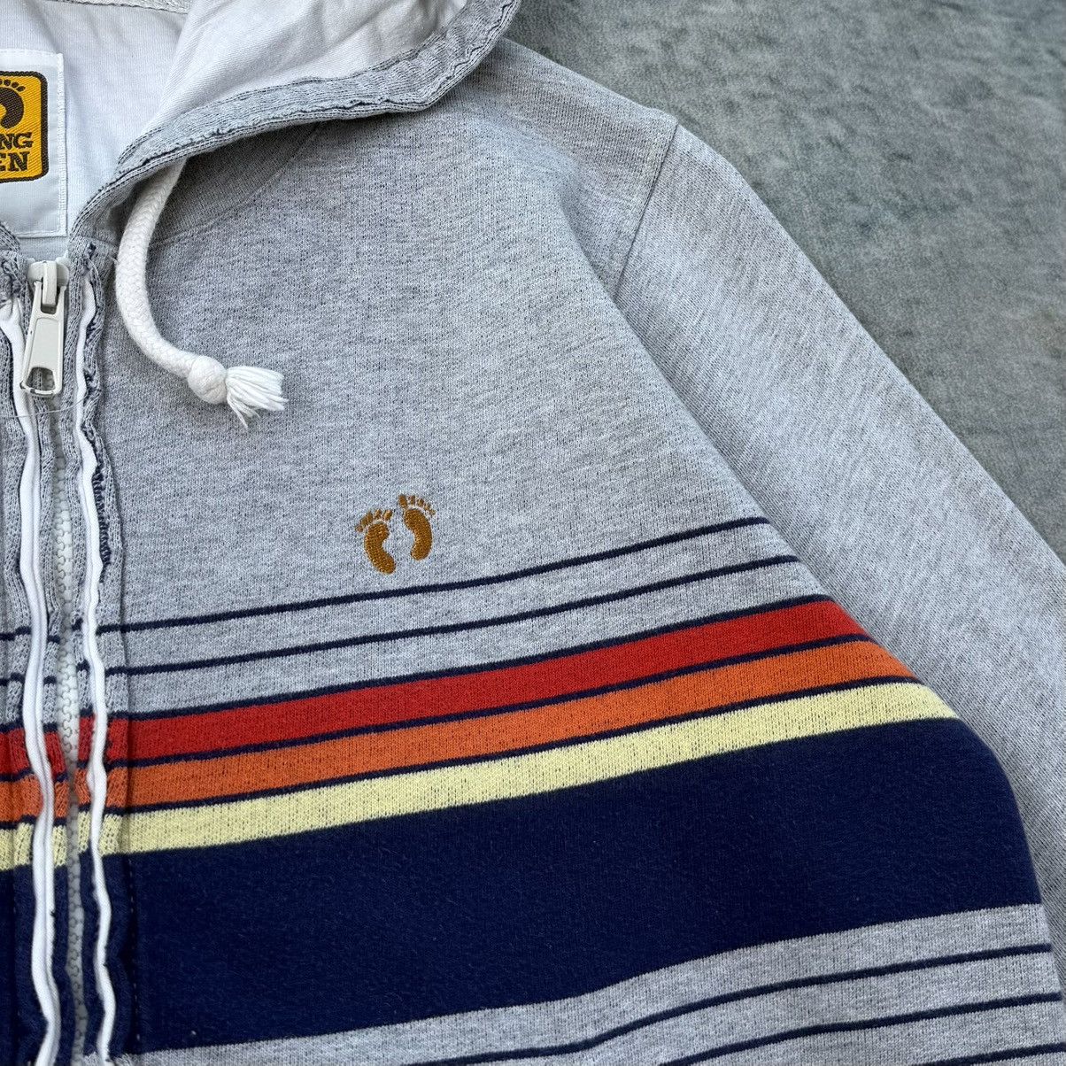 Hang Ten Vintage Hang Ten Rainbow Zipper Hoodie Jacket Size US M / EU 48-50 / 2 - 3 Thumbnail