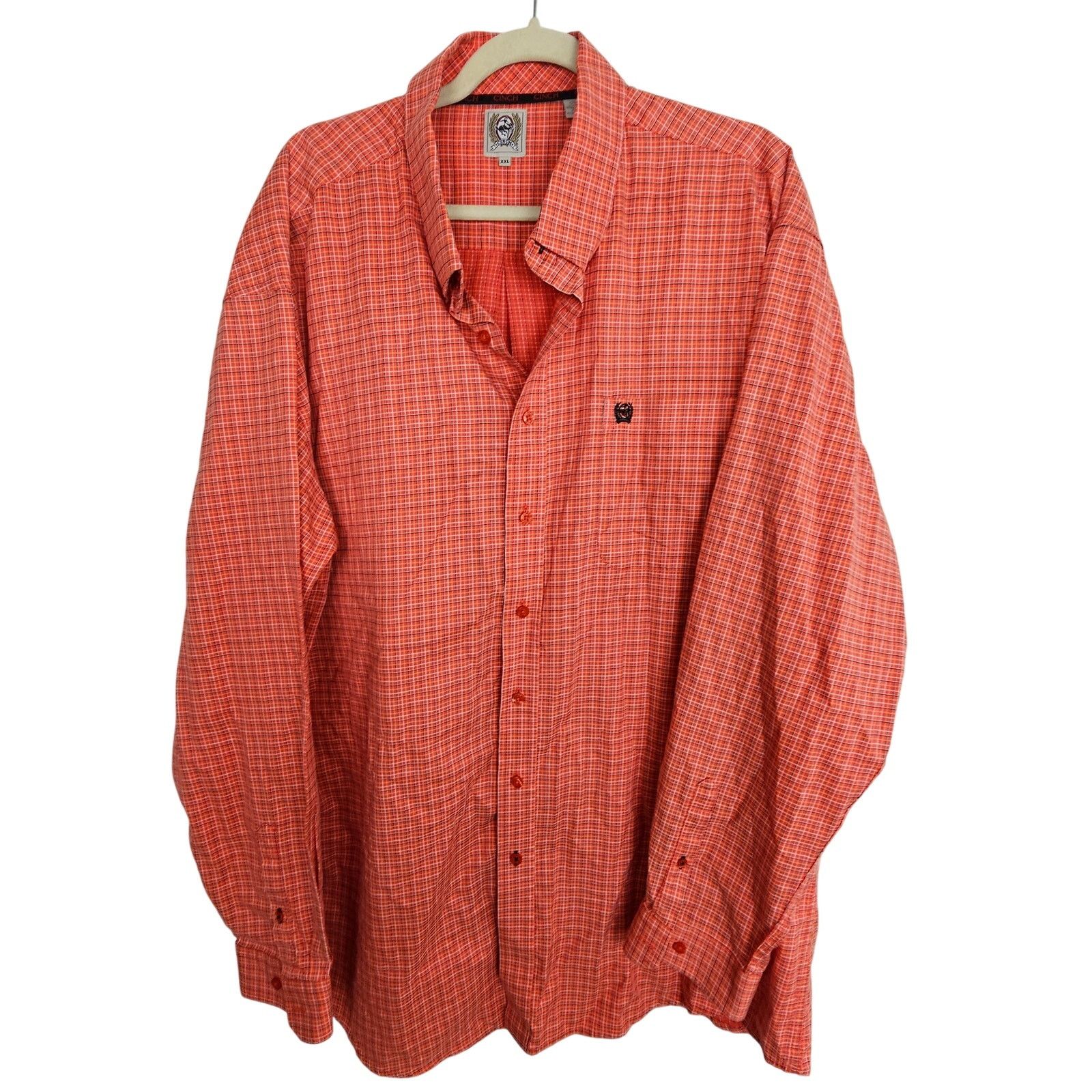 CINCH Cinch Mens Plaid Shirt Size XXL Western Cowboy Outdoor Rodeo Size US XXL / EU 58 / 5 - 1 Thumbnail