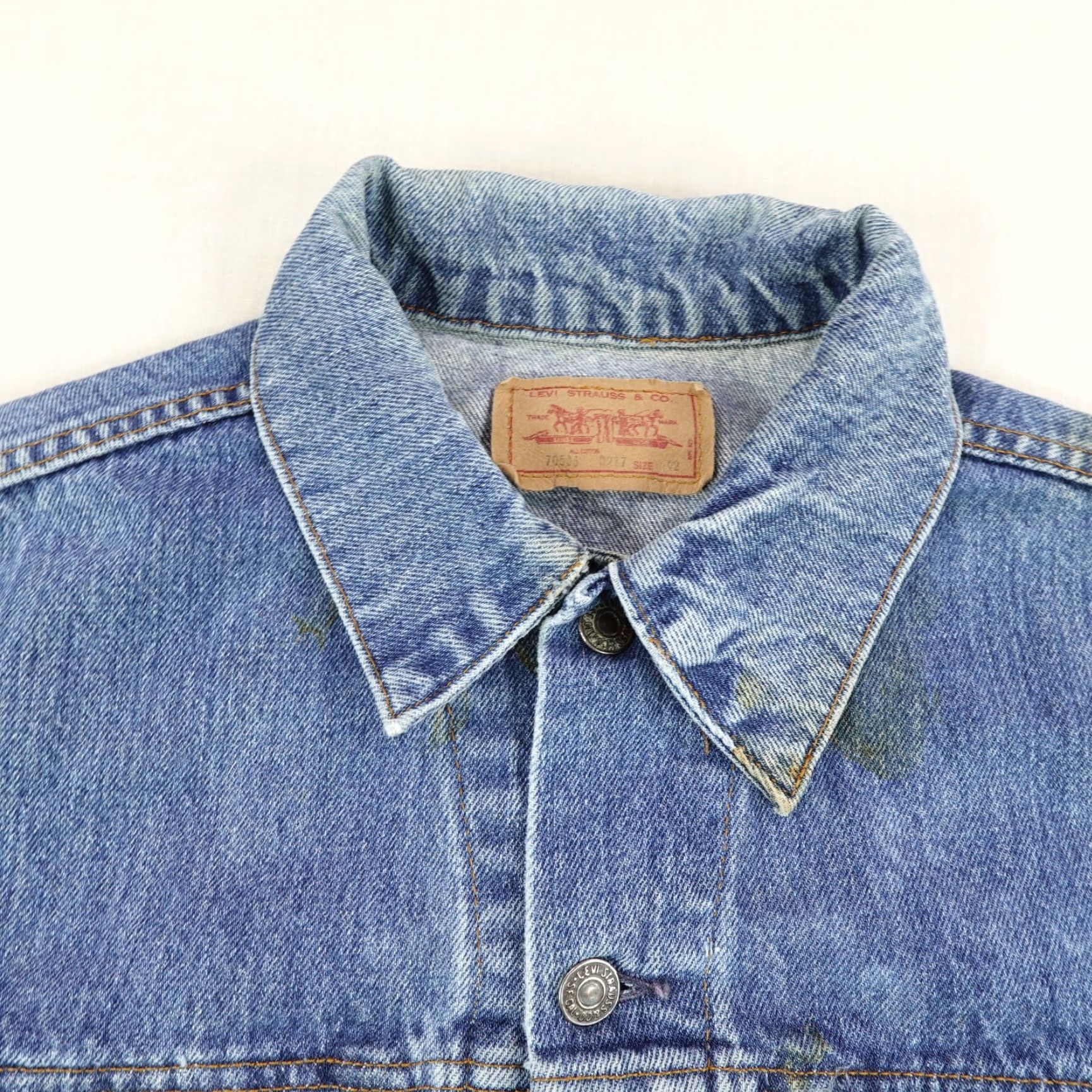 Levi's Vintage Levi's Jacket Men 42 Denim Trucker 80s Casual Outdoor Workwear Size US 42 / EU 58 - 2 Thumbnail