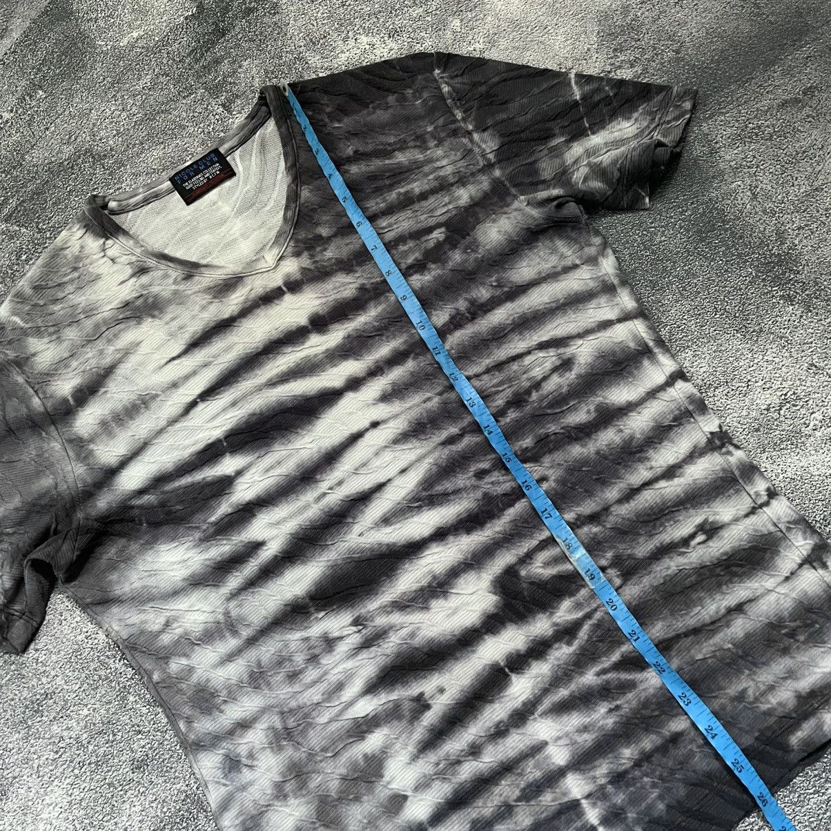 Matsuda × Nicole Club × Vintage RARE🔥Nicole club for men zebra pattern Textured fabric tees Size US M / EU 48-50 / 2 - 9 Thumbnail