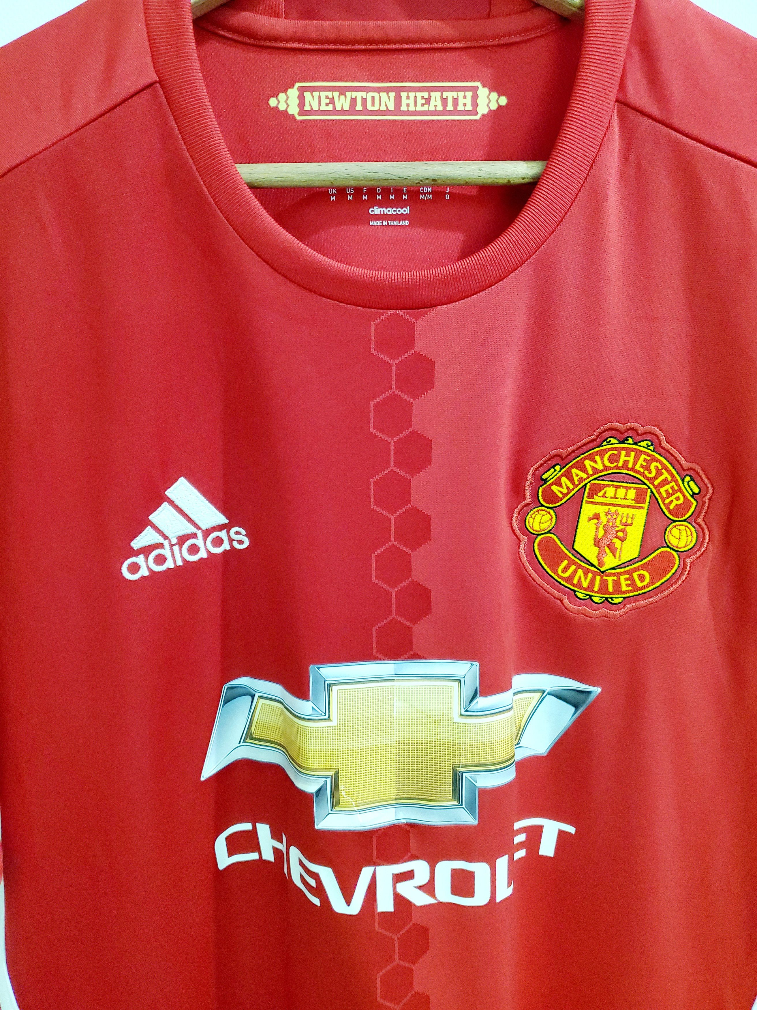 Adidas MANCHESTER UNITED 2016/2017 JERSEY perfect condition M Size US M / EU 48-50 / 2 - 2 Thumbnail