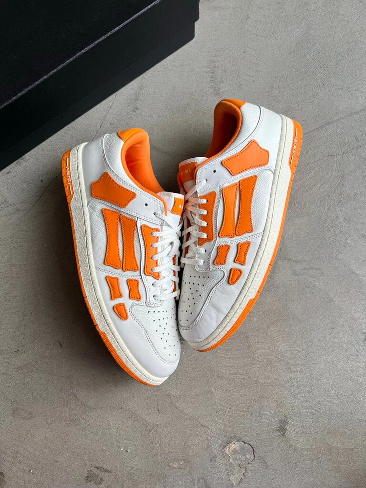 Amiri Amiri Bone Sneaker Orange/White Sz. 48 Size ONE SIZE - 1 Thumbnail